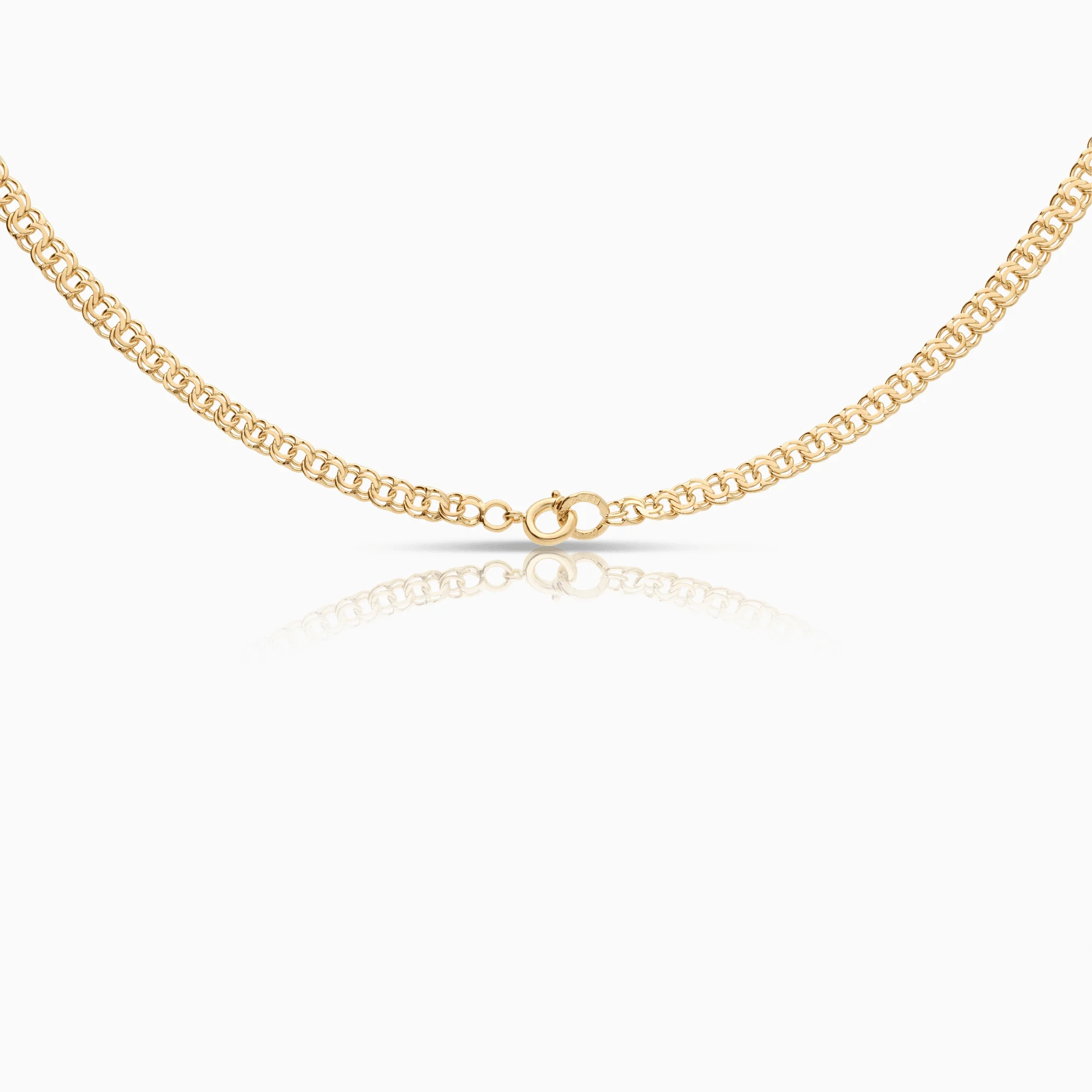Bismarck necklace 12.78g 18K gold - Image 2