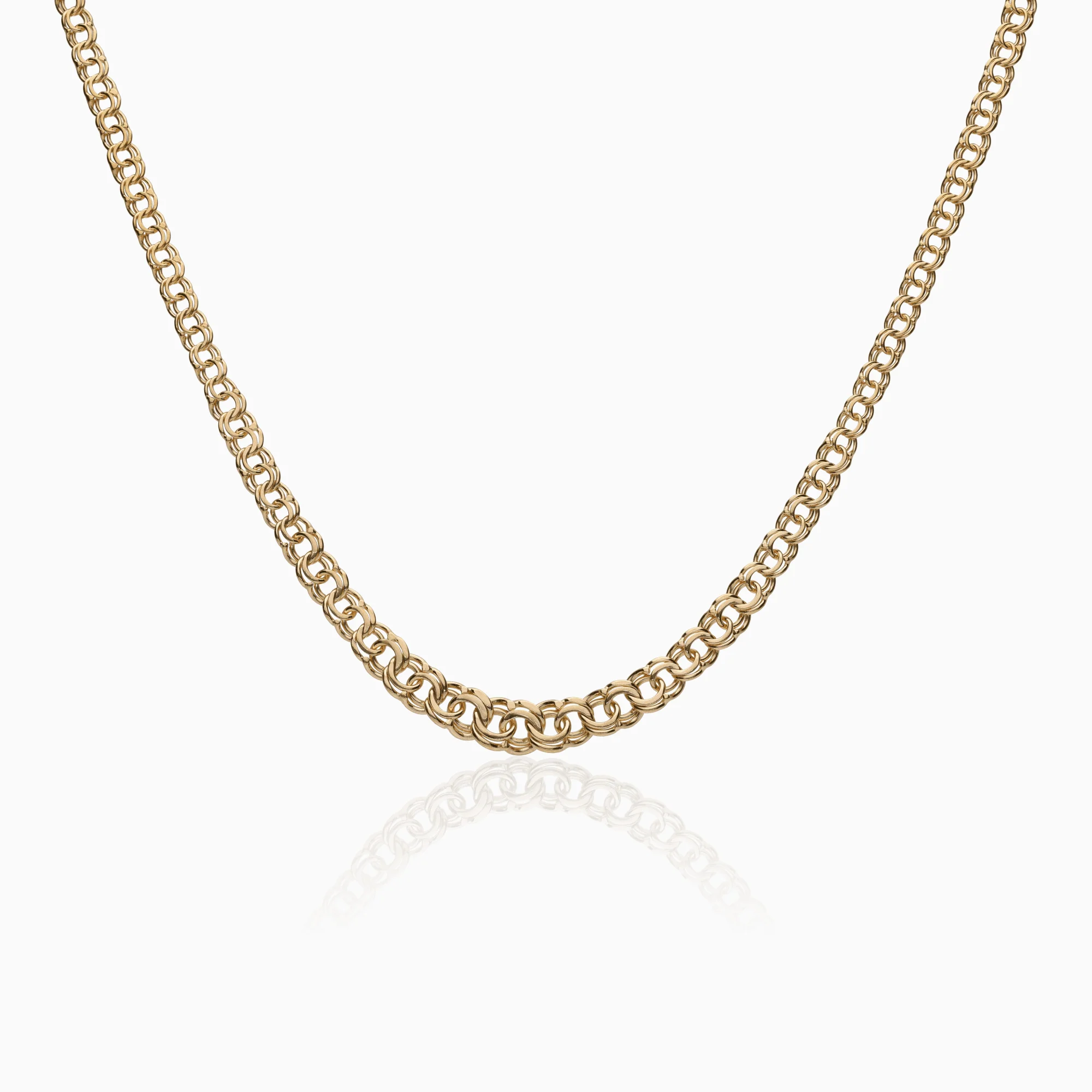 Bismarck necklace 12.82g 18K gold