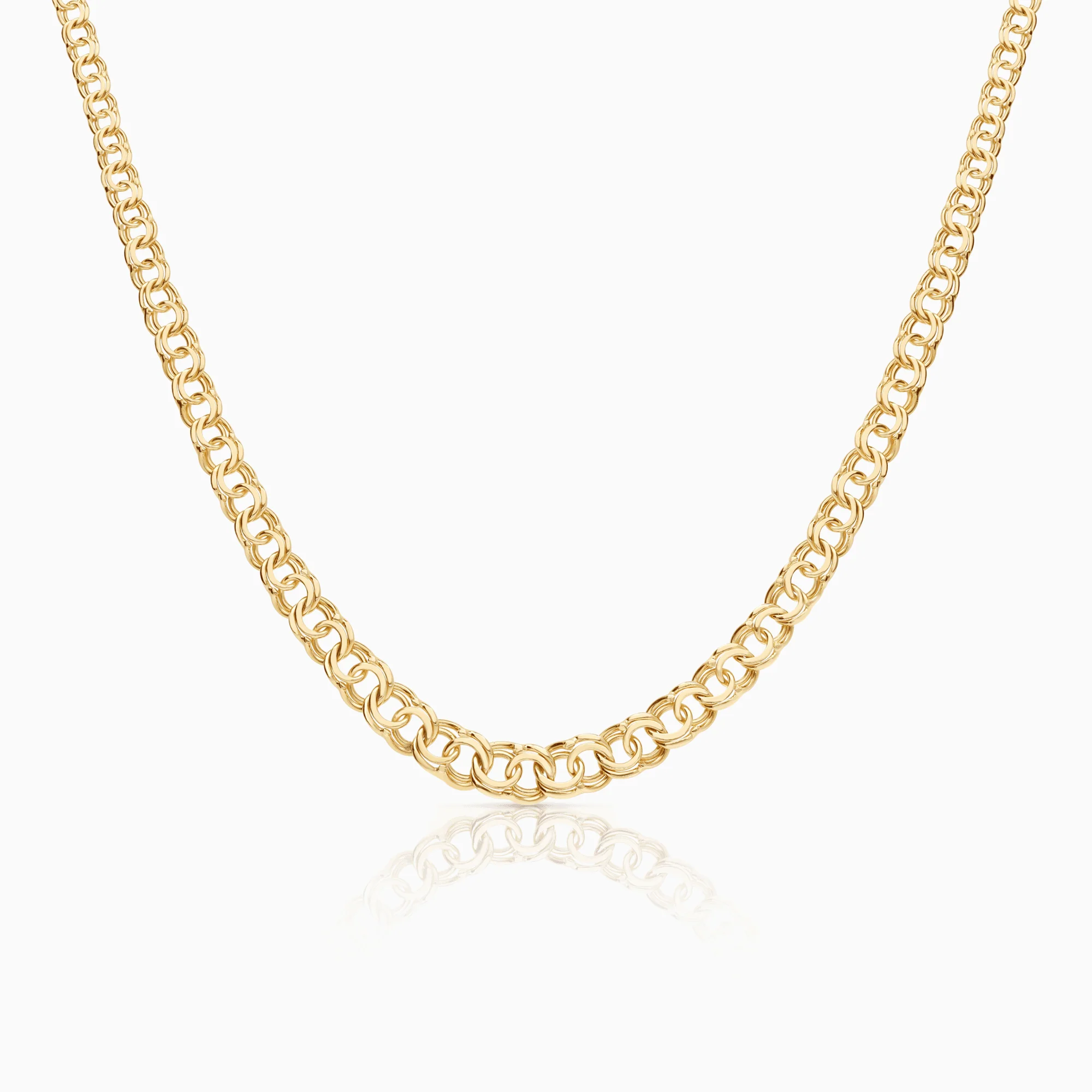 Bismarck necklace 12.90g 18K gold