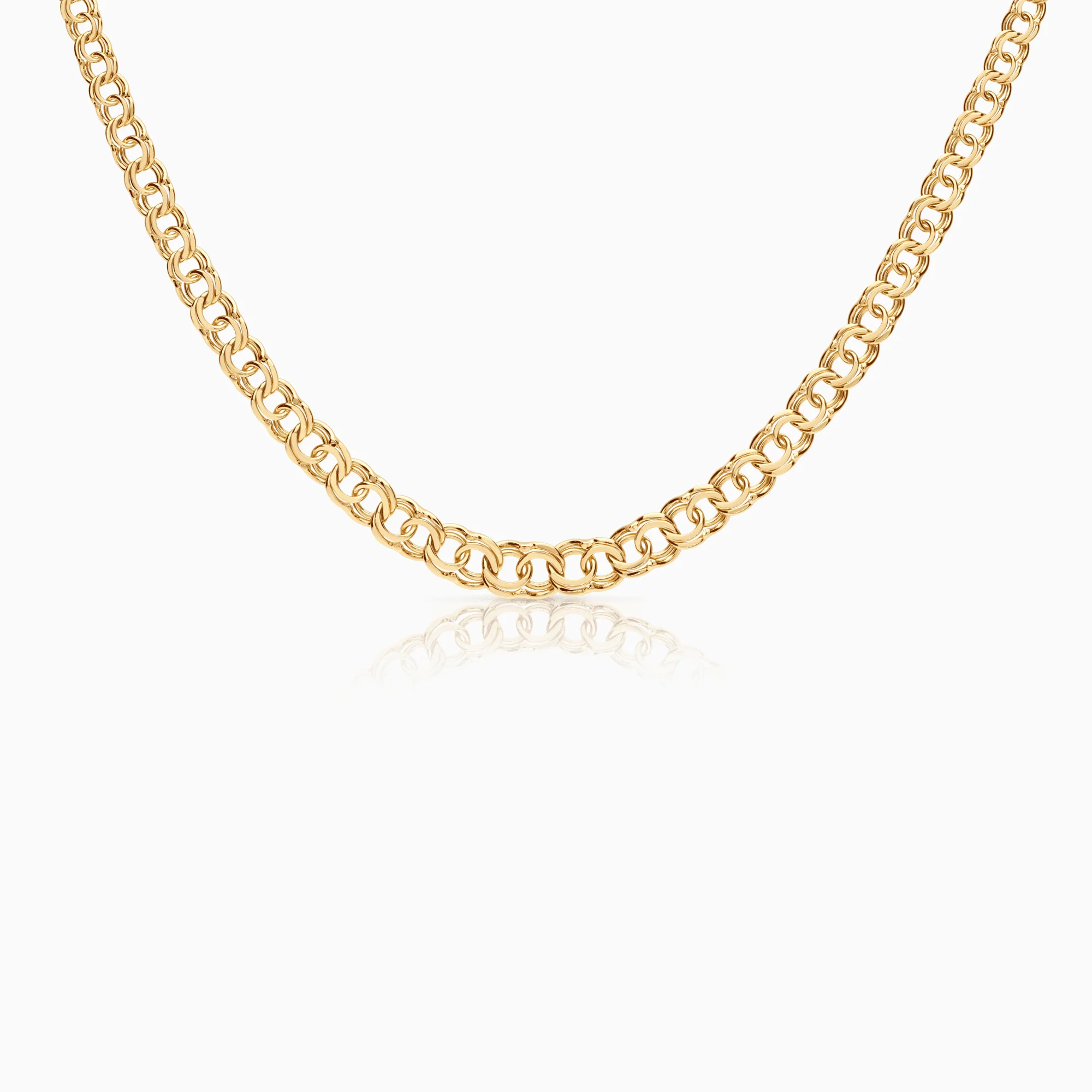 Bismarck Necklace 12.97g 18K Gold