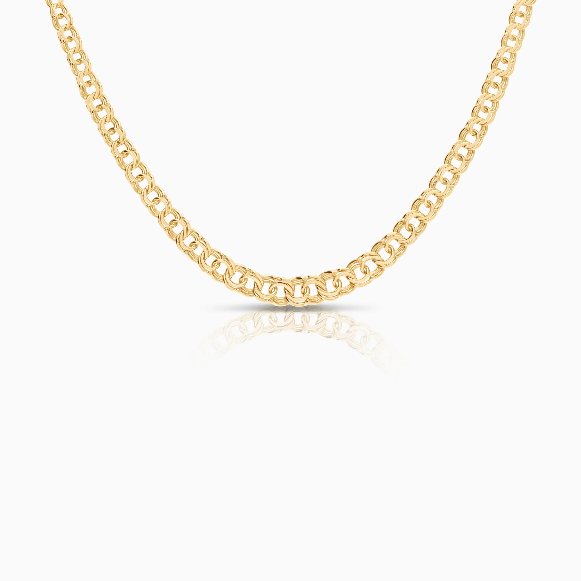 Bismarck necklace 13.70g 18K gold