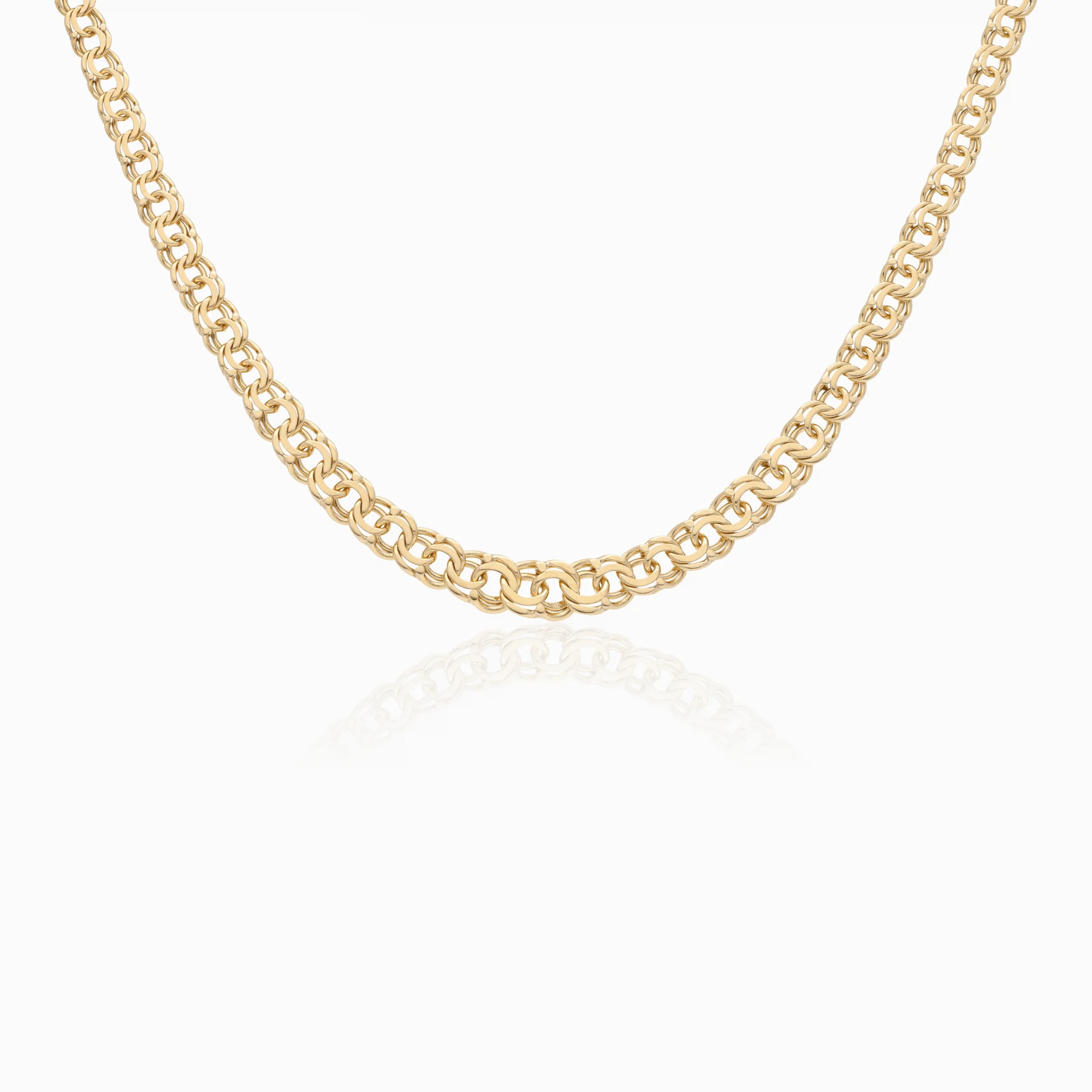Bismarck necklace 13.9g 18K gold