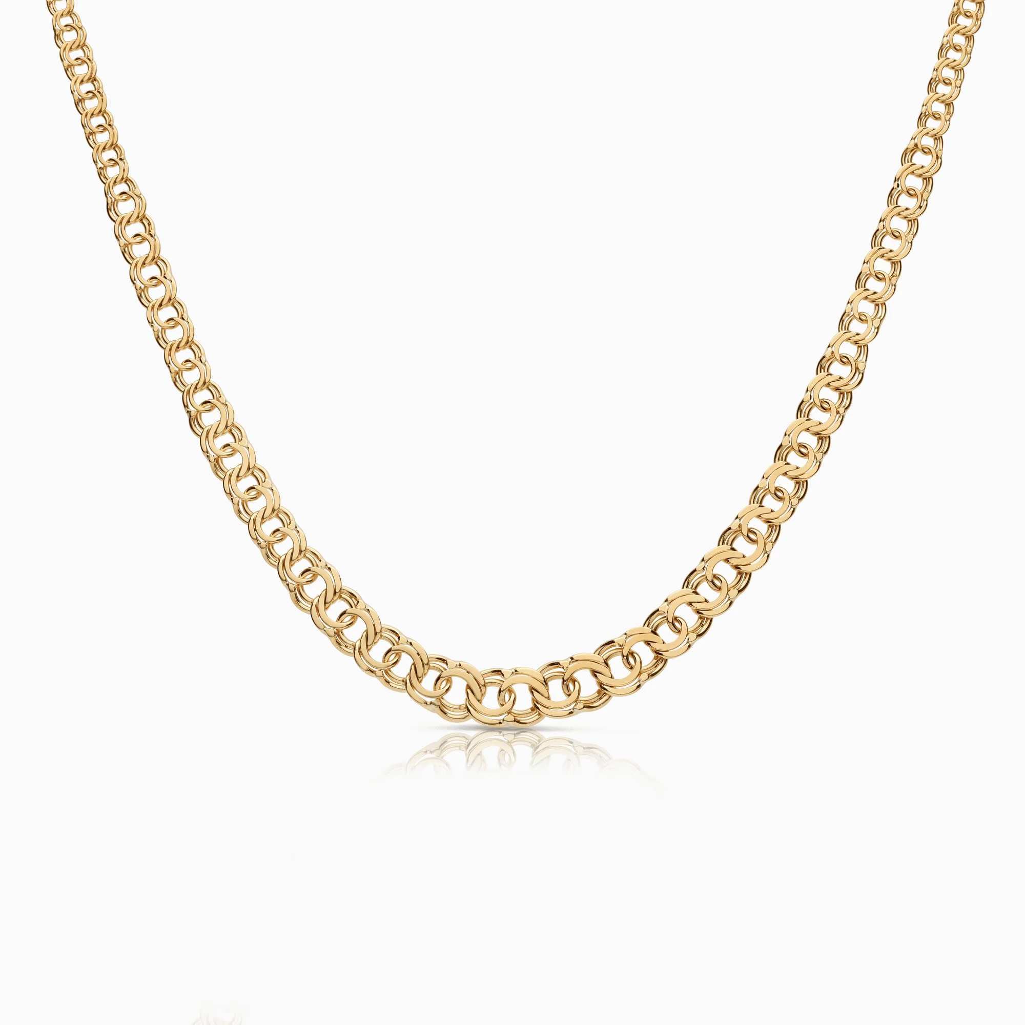 Bismarck necklace 14.95g 18K gold