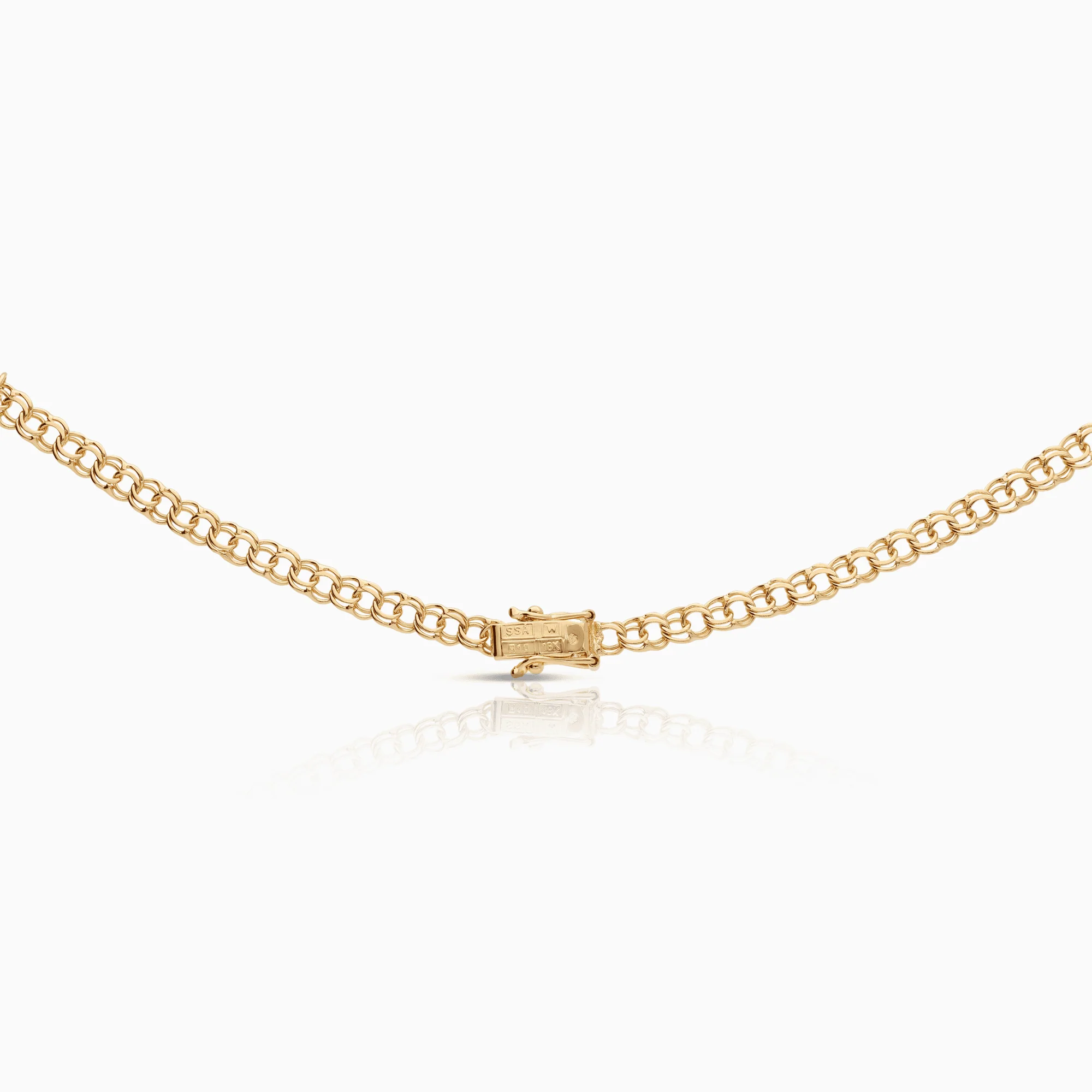Bismarck necklace 14.95g 18K gold - Image 2