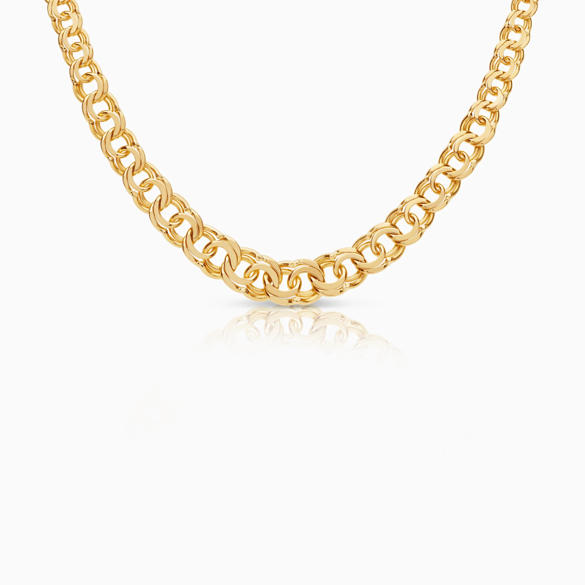 Bismarck necklace 15.25g 18K gold