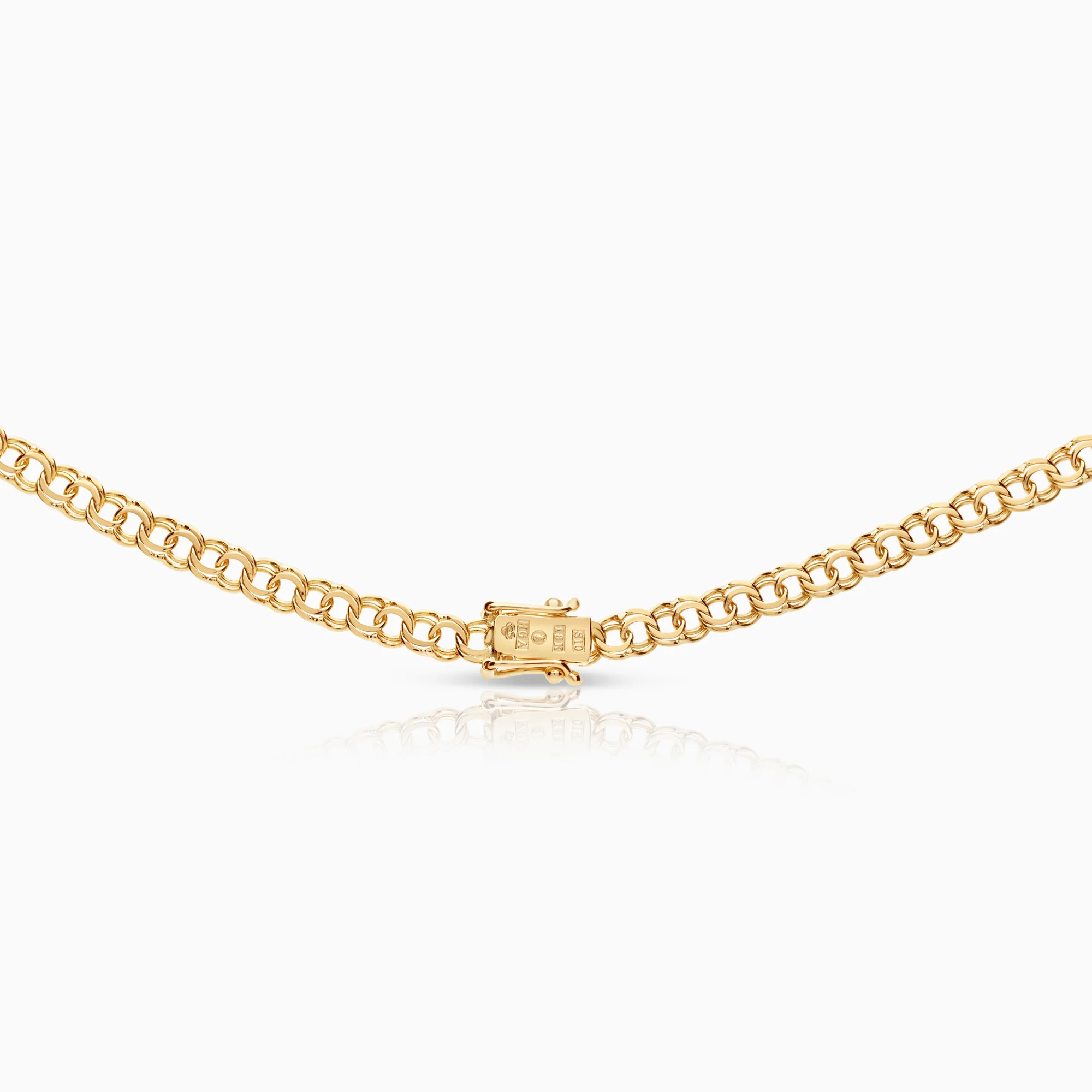 Bismarck necklace 15.25g 18K gold - Image 2
