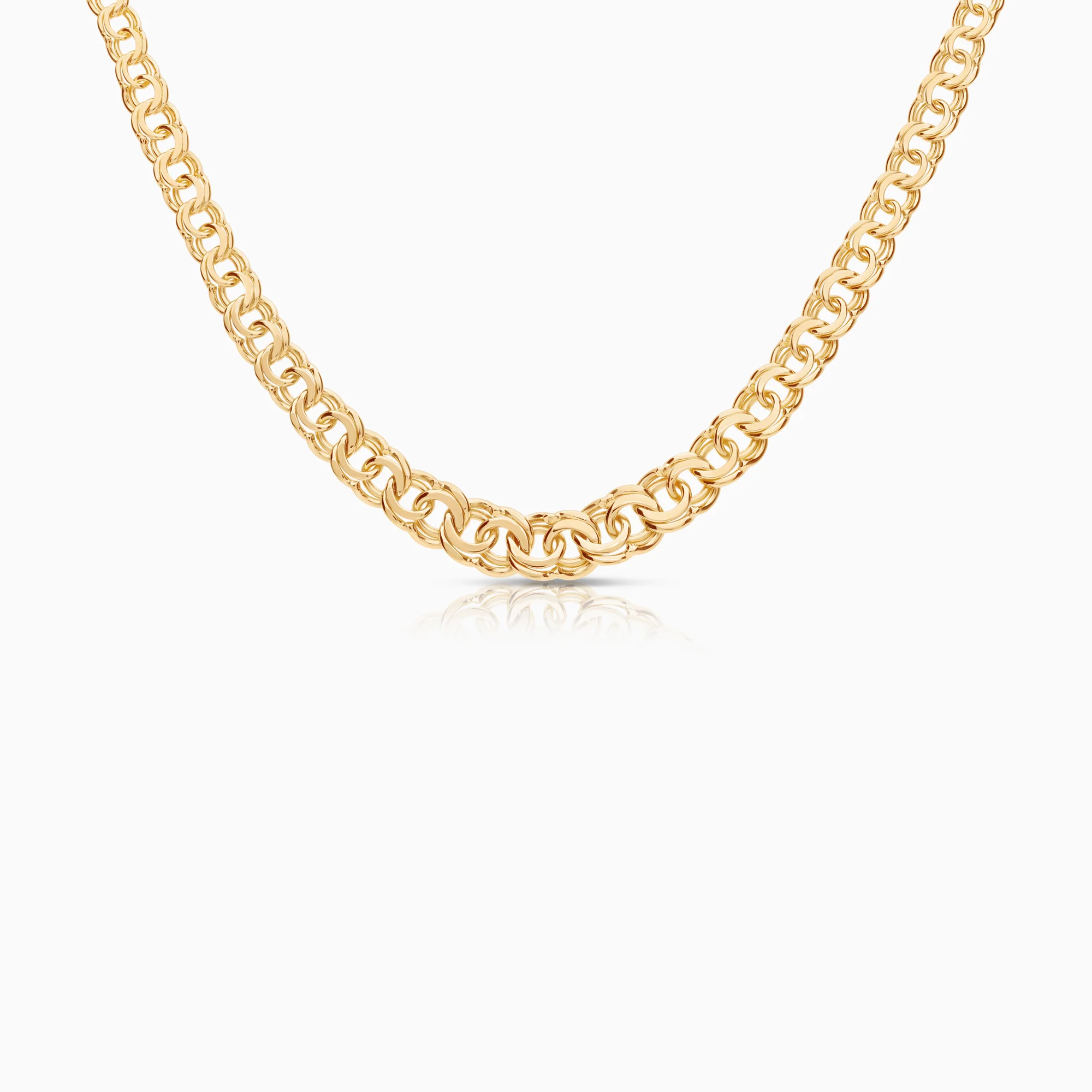 Bismarck necklace 15.30g 18K gold