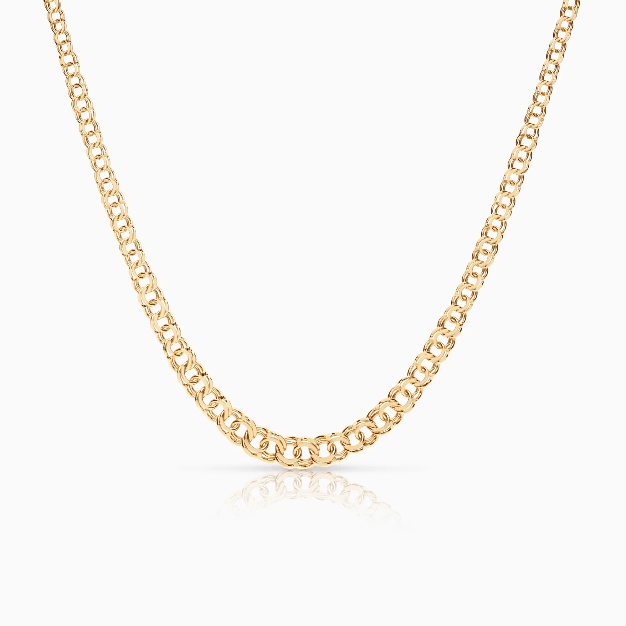Bismarck necklace 15.10g 18K gold