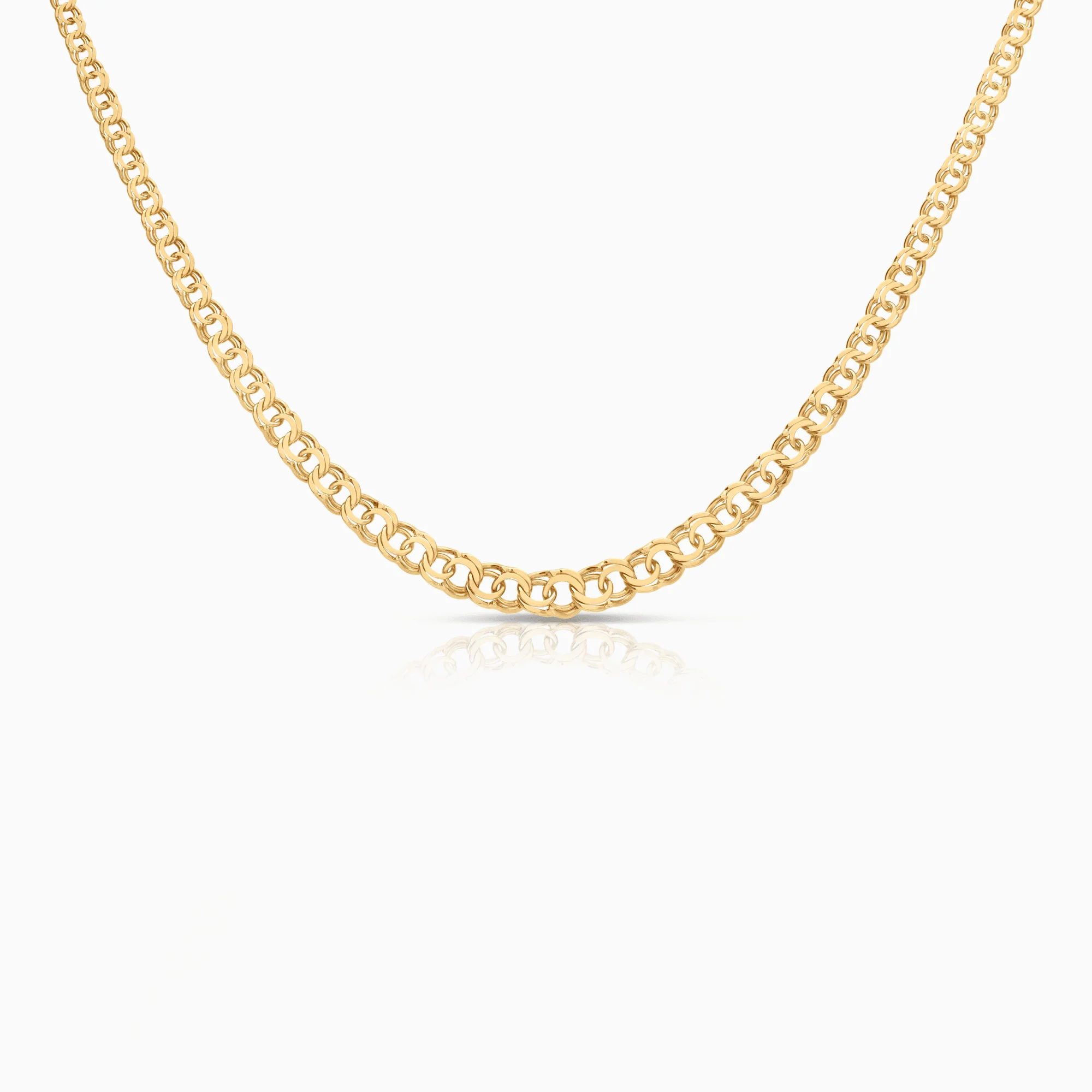 Bismarck necklace 15.10g 18K gold