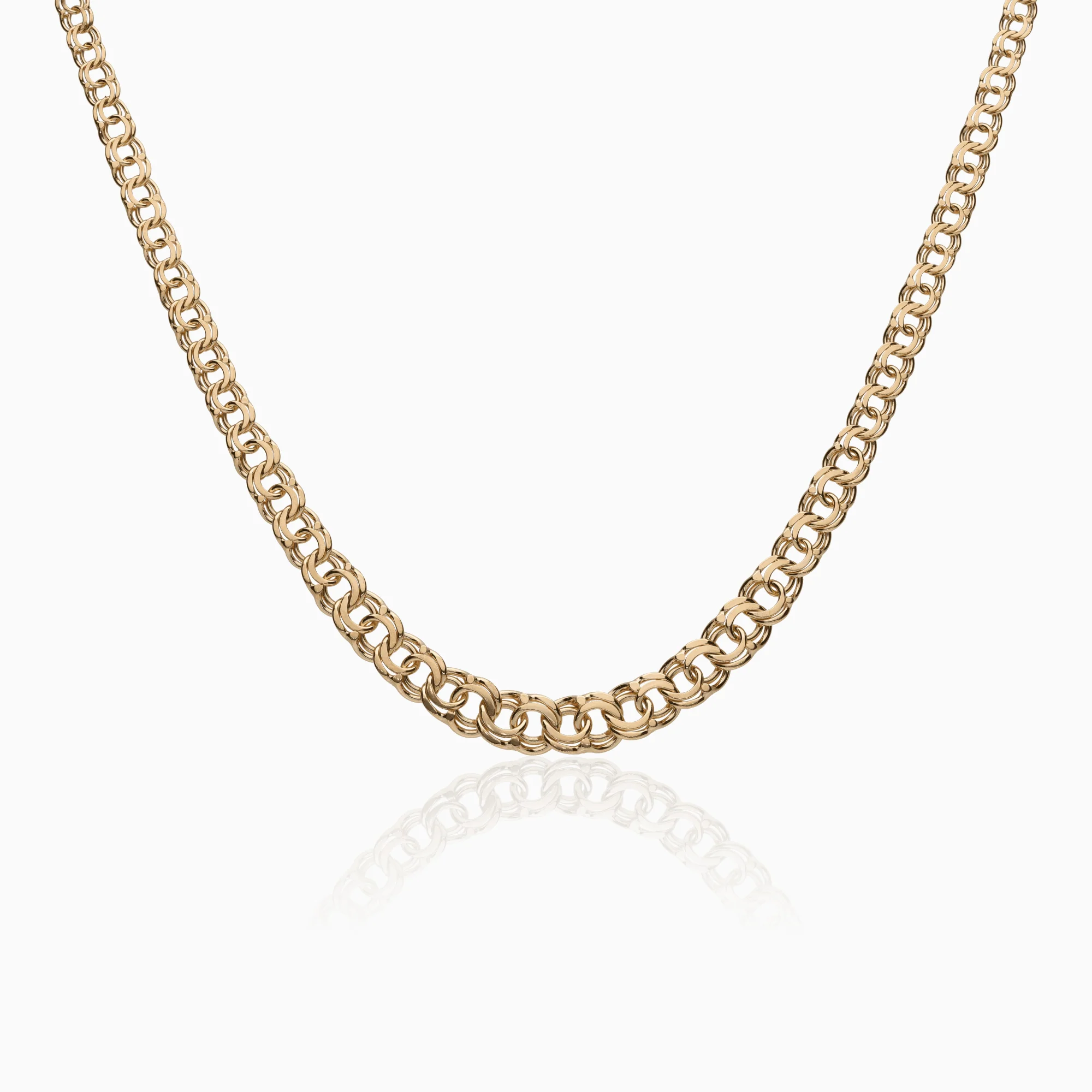 Bismarck necklace 15.24g 18K gold