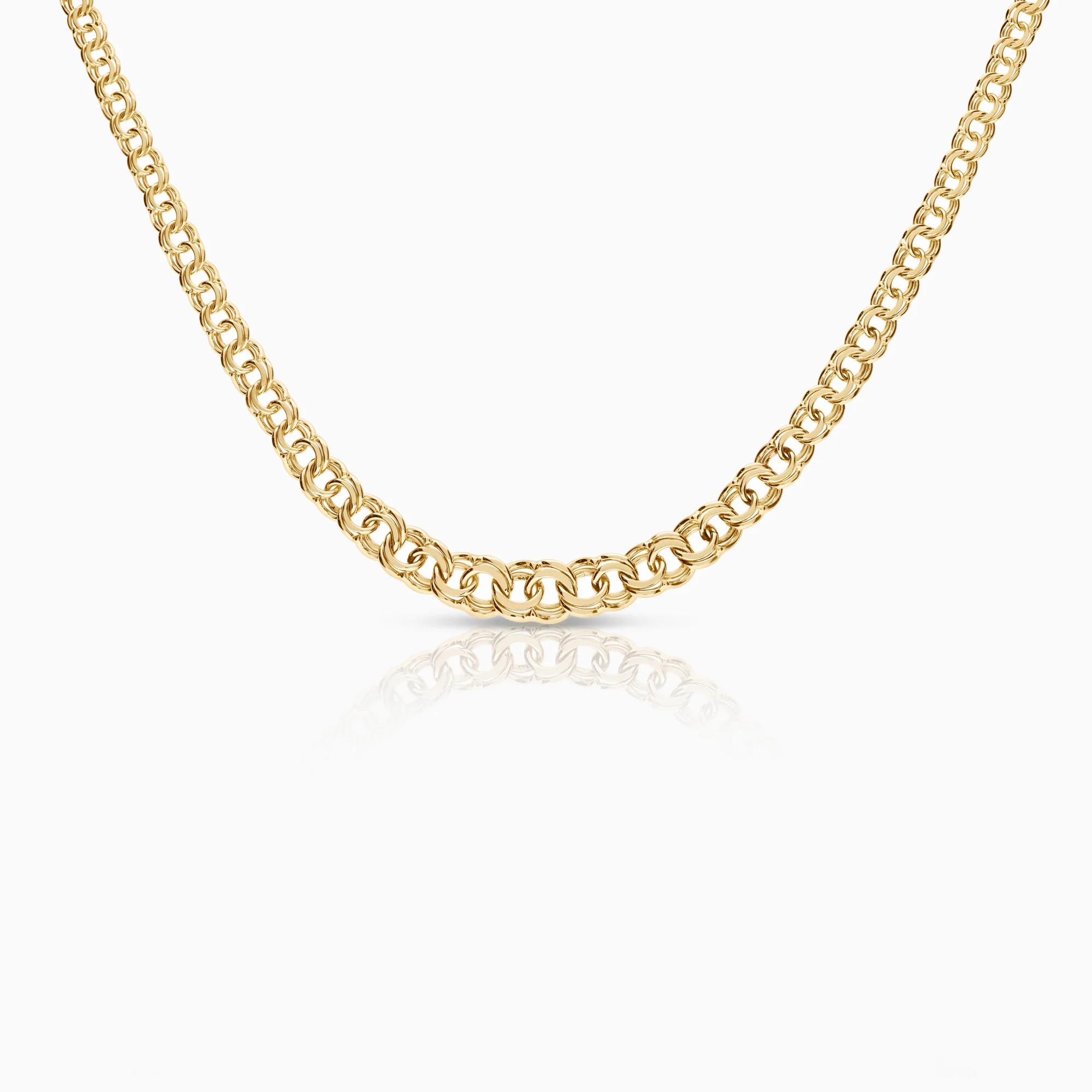 Bismarck necklace 15.33g 18K gold