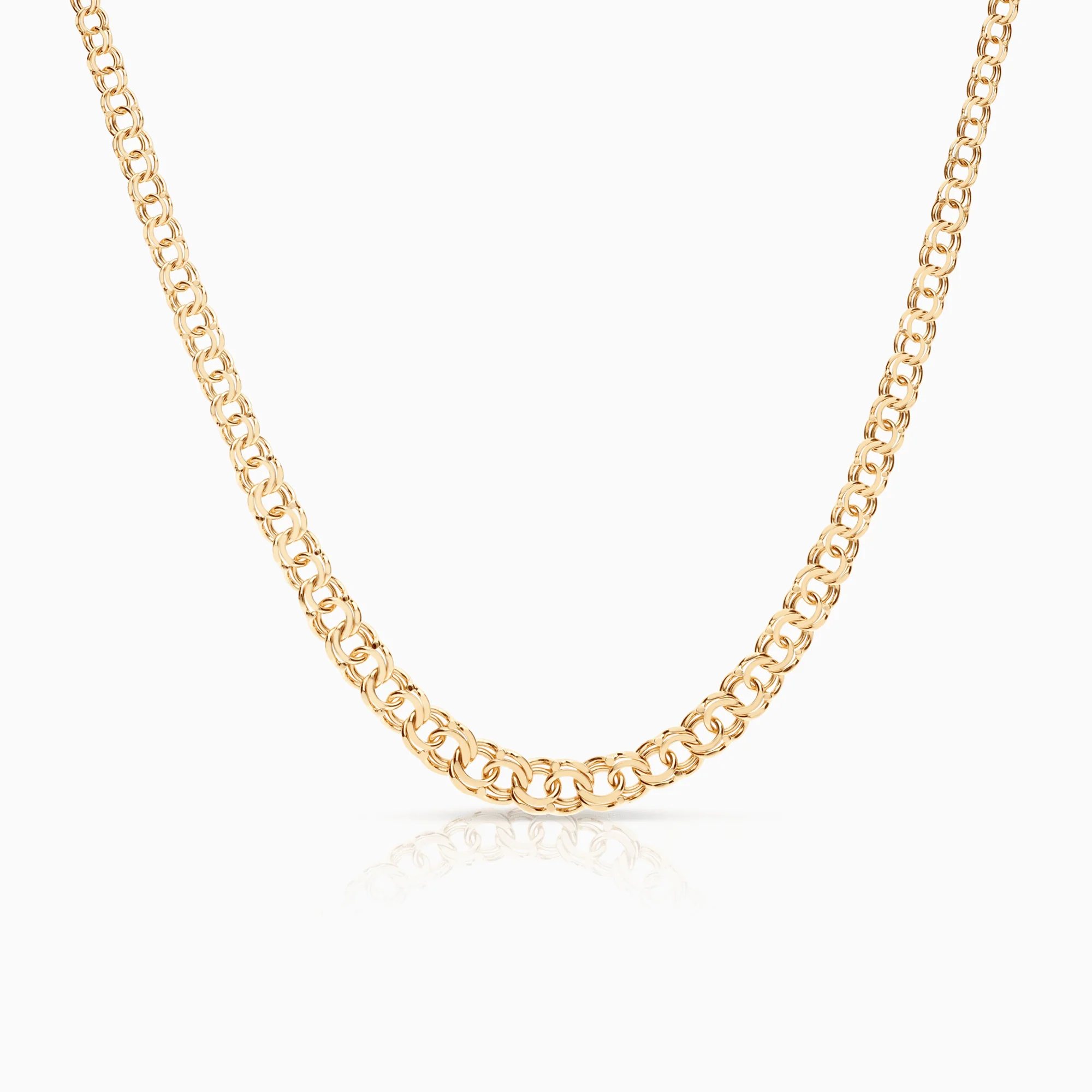 Bismarck necklace 15.75g 18K gold