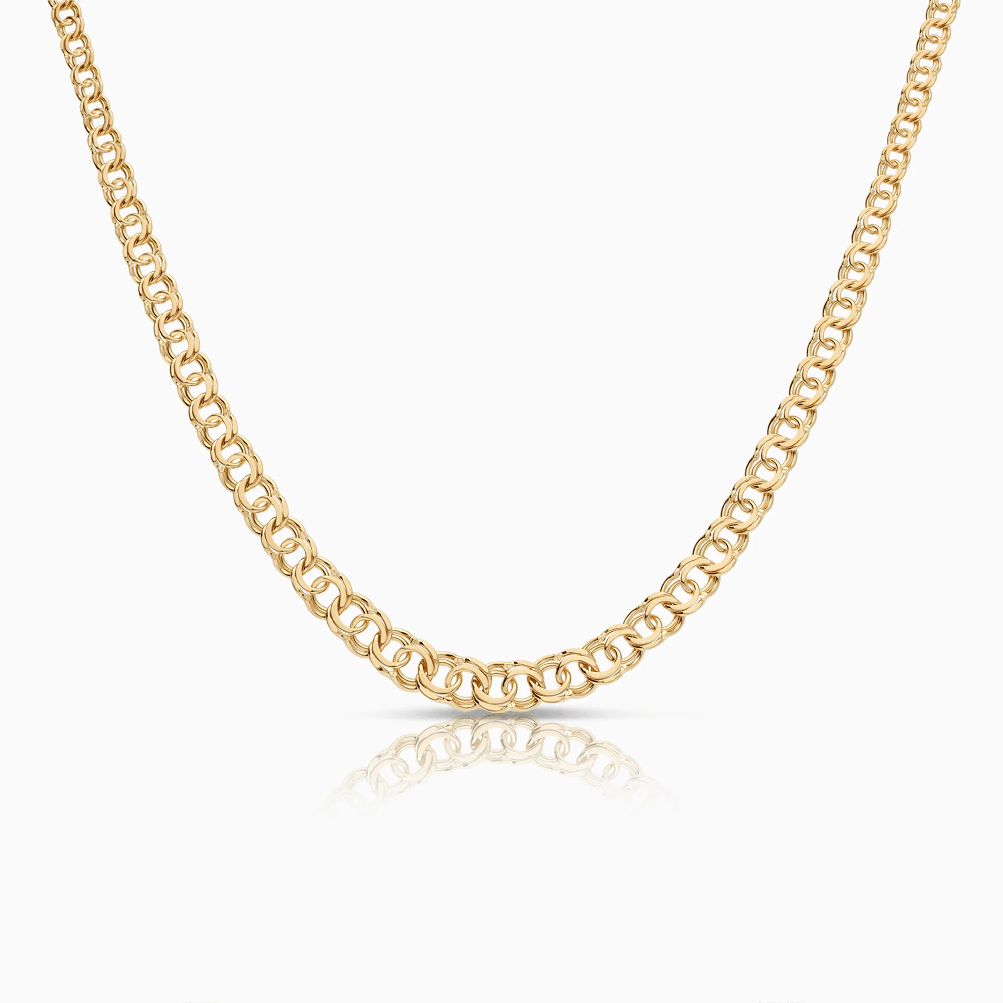 Bismarck necklace 16.40g 18K gold
