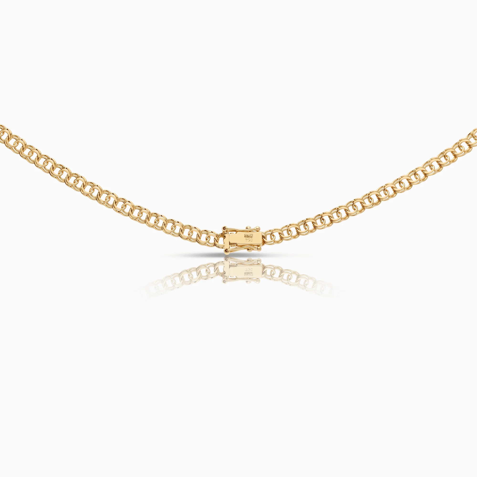Bismarck necklace 16.40g 18K gold - Image 2