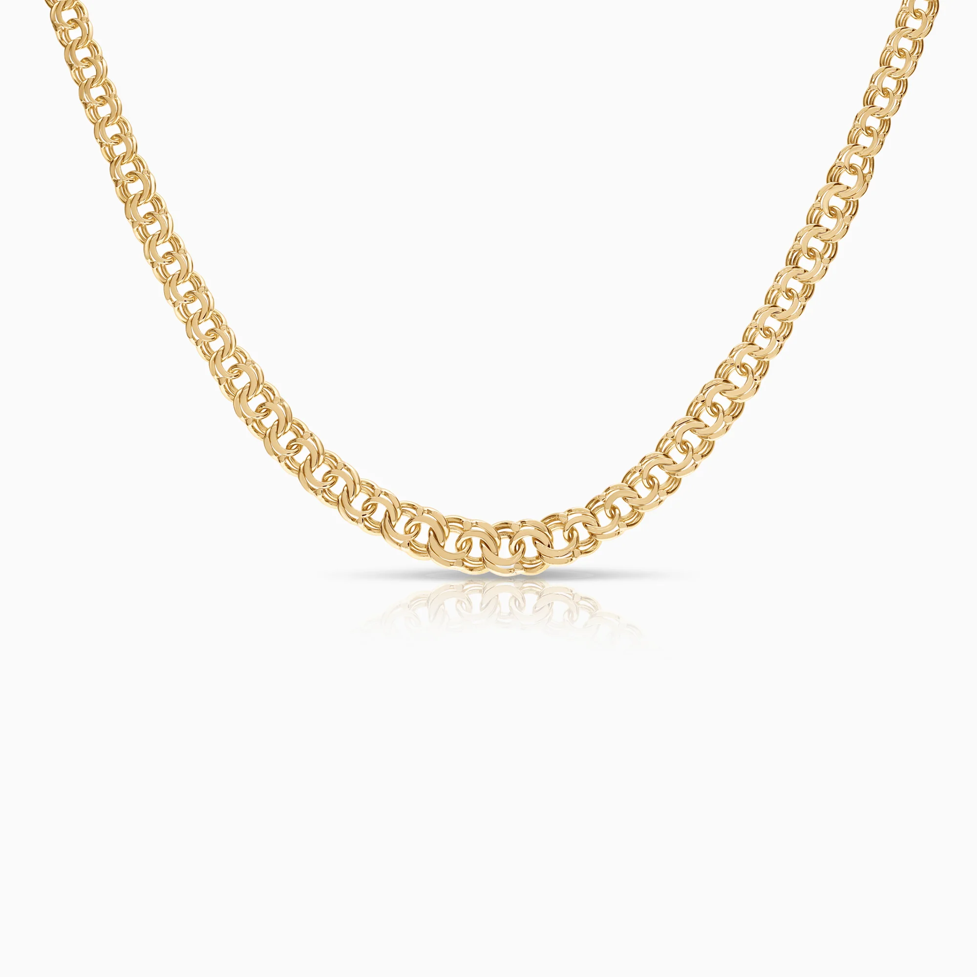 Bismarck necklace 16.96g 18K gold