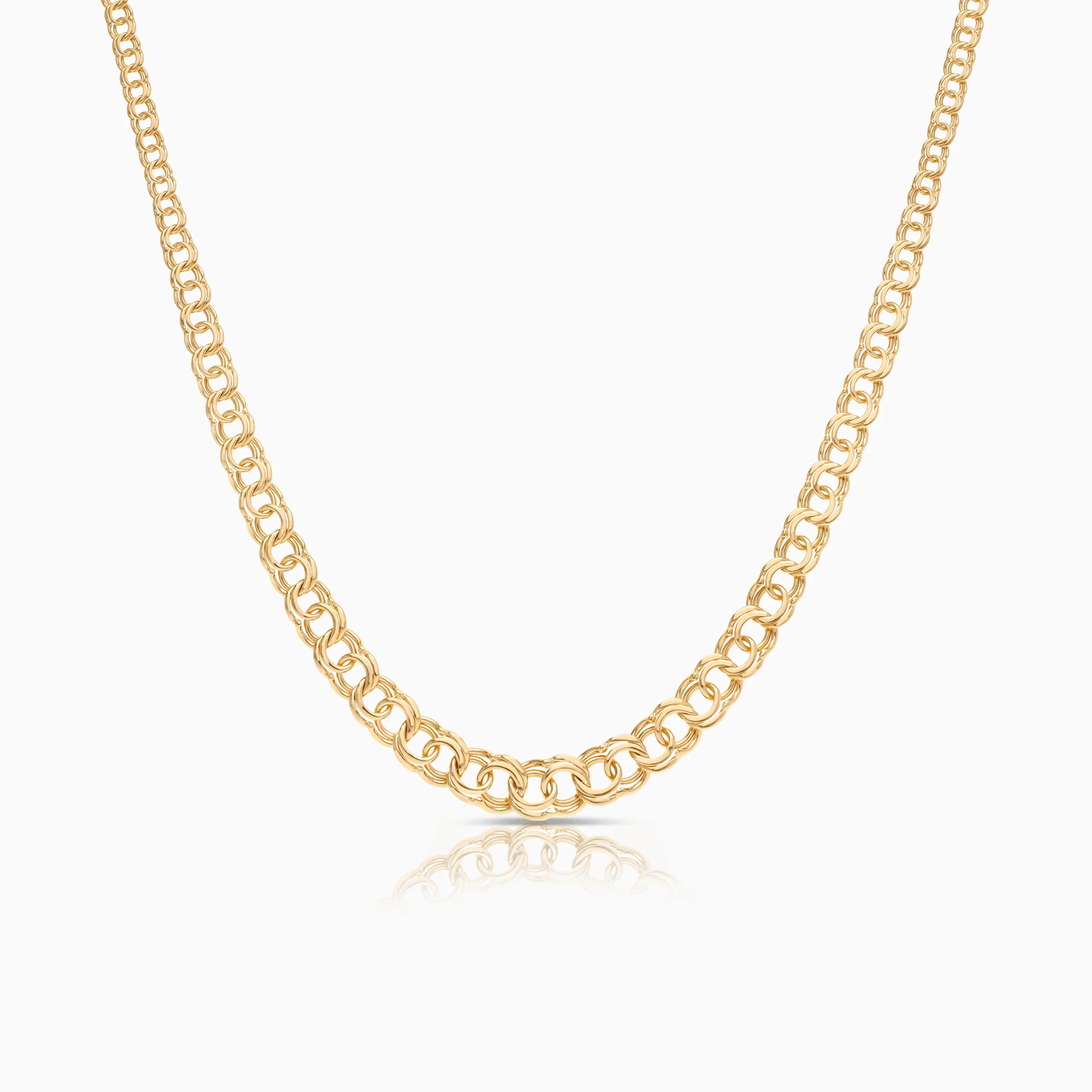 Bismarck necklace 16.98g 18K gold