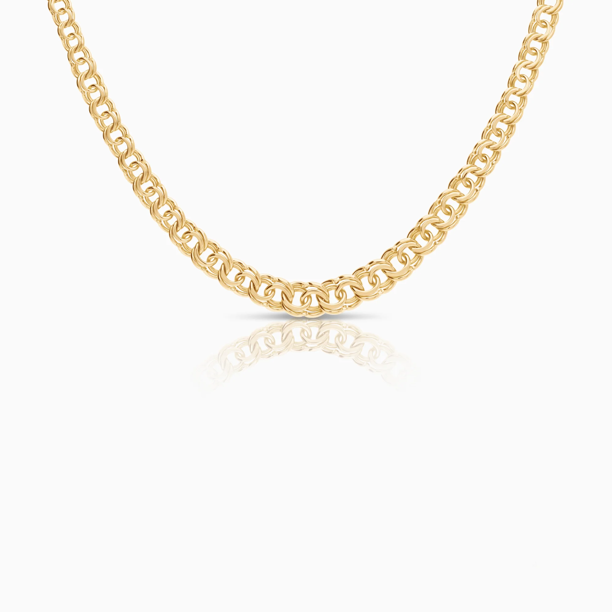 Bismarck necklace 17.75g 18K gold