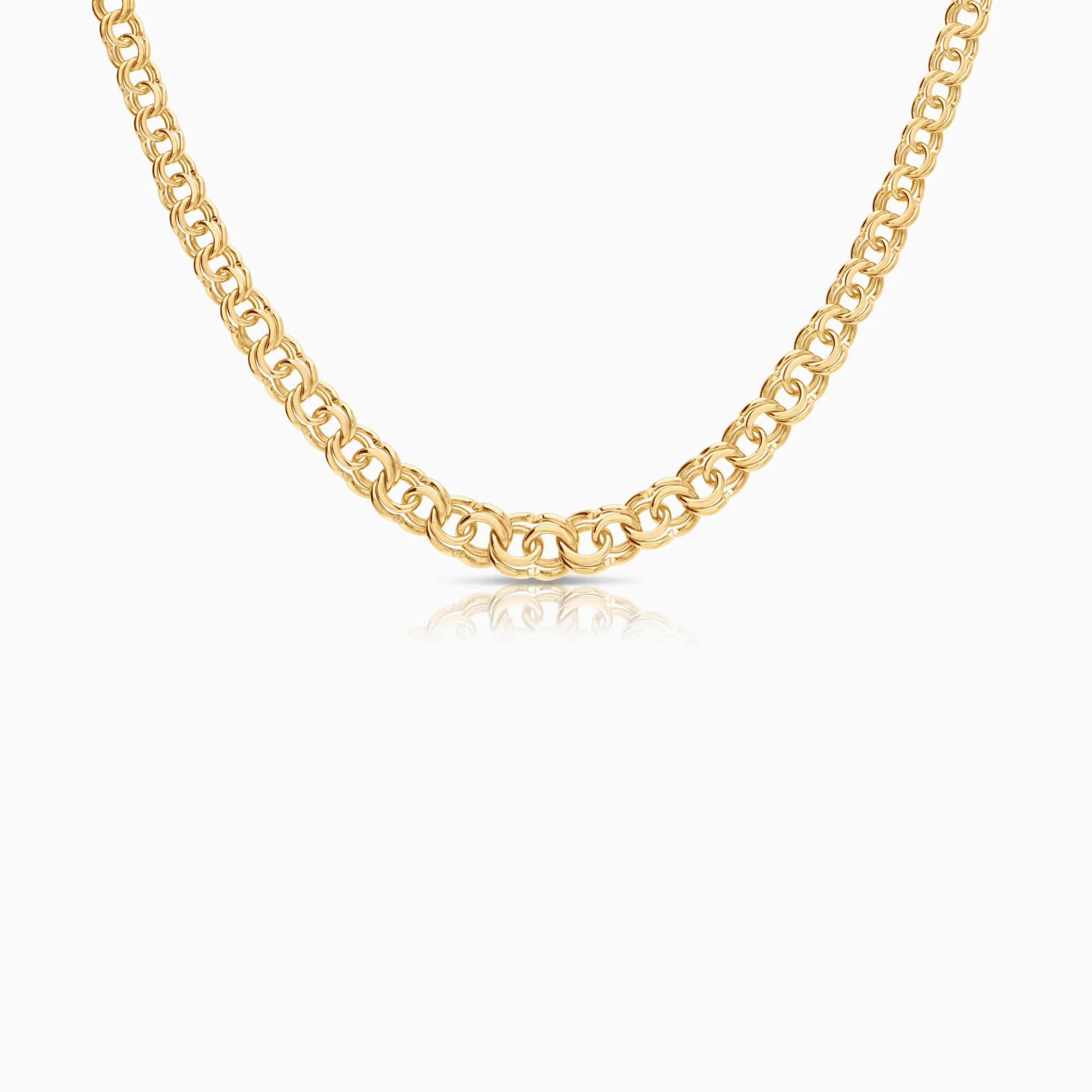 Bismarck necklace 17.80g 18K gold