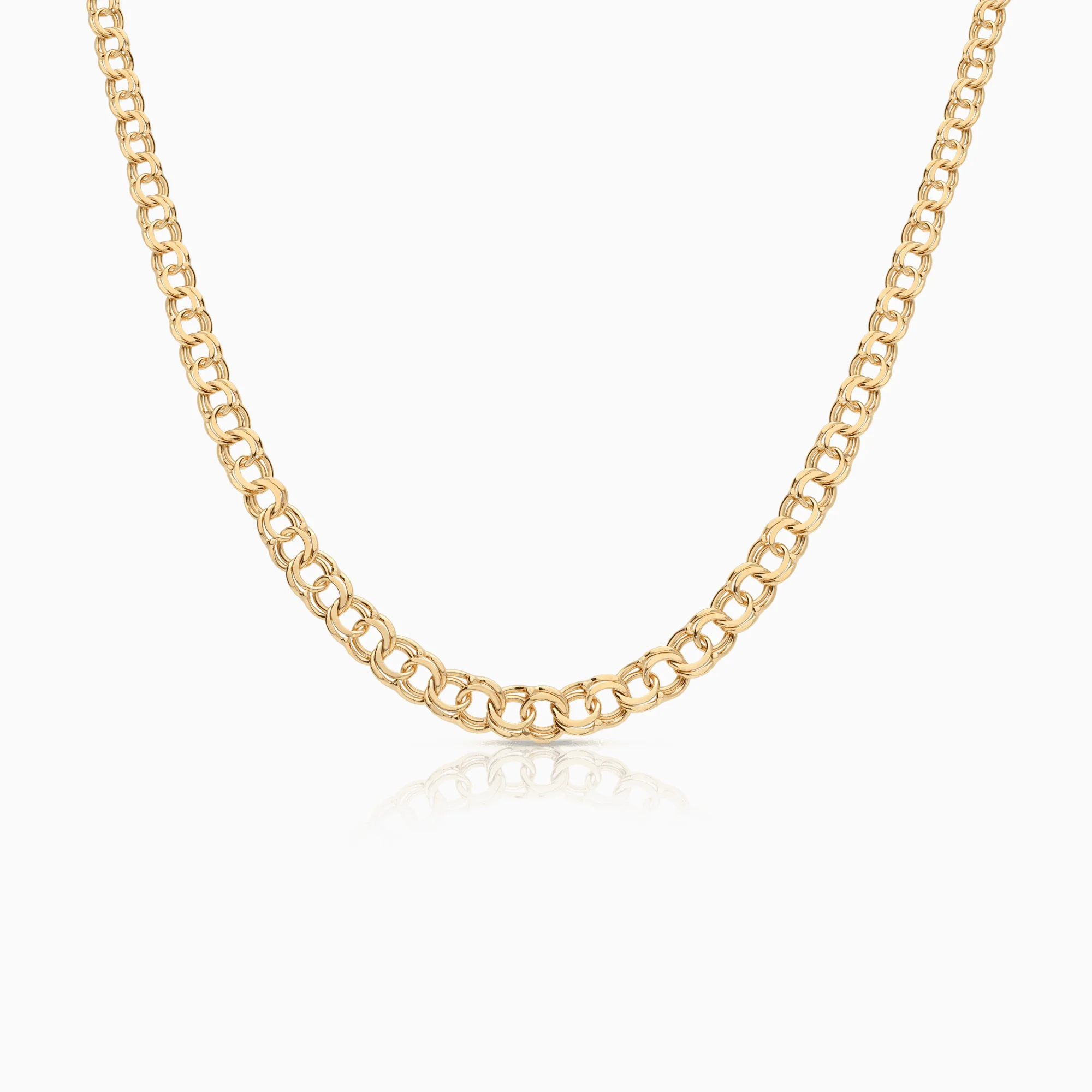 Bismarck necklace 17.56g 18K gold