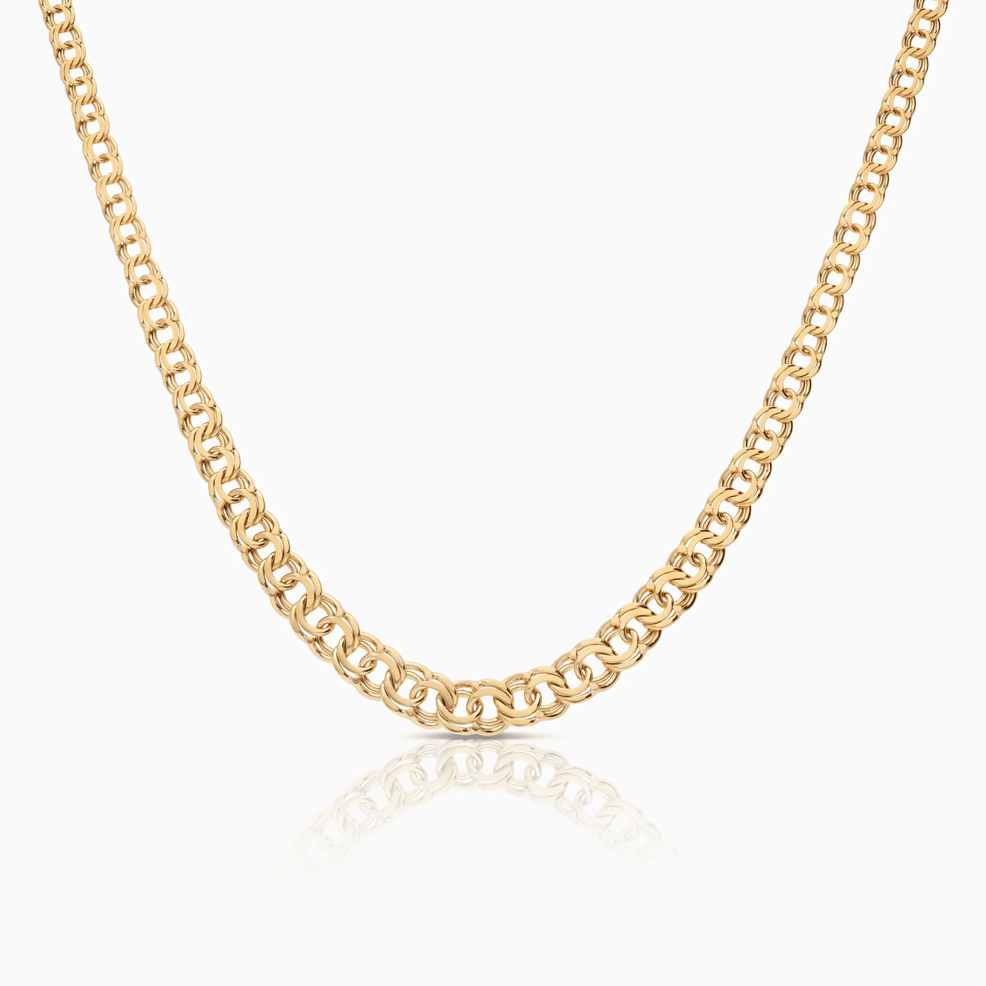Bismarck necklace 17.88g 18K gold