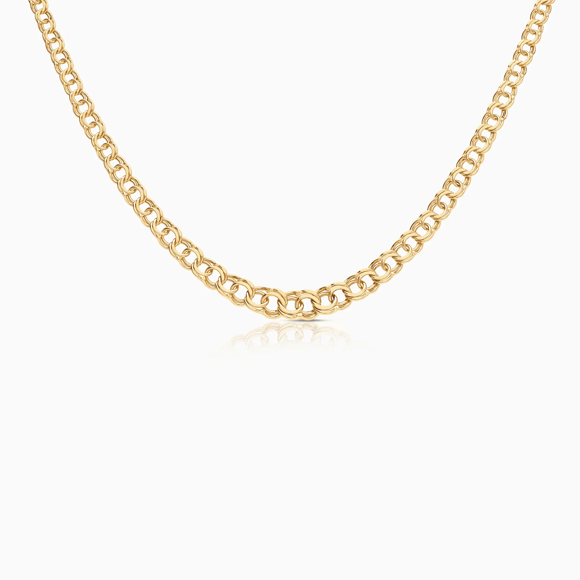 Bismarck necklace 17.98g 18K gold