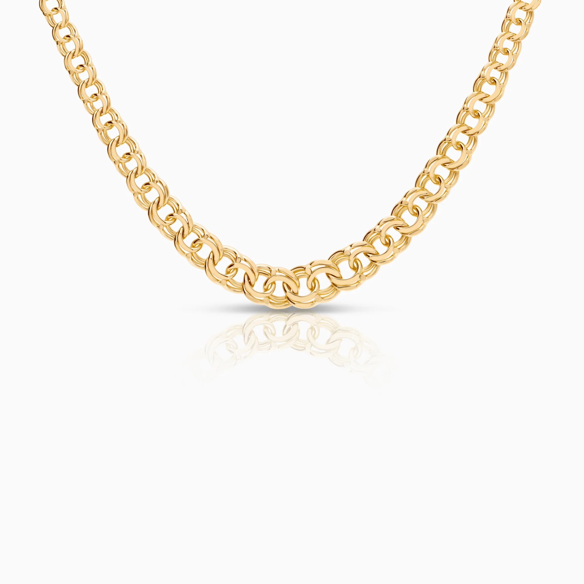 Bismarck necklace 18.19g 18K gold