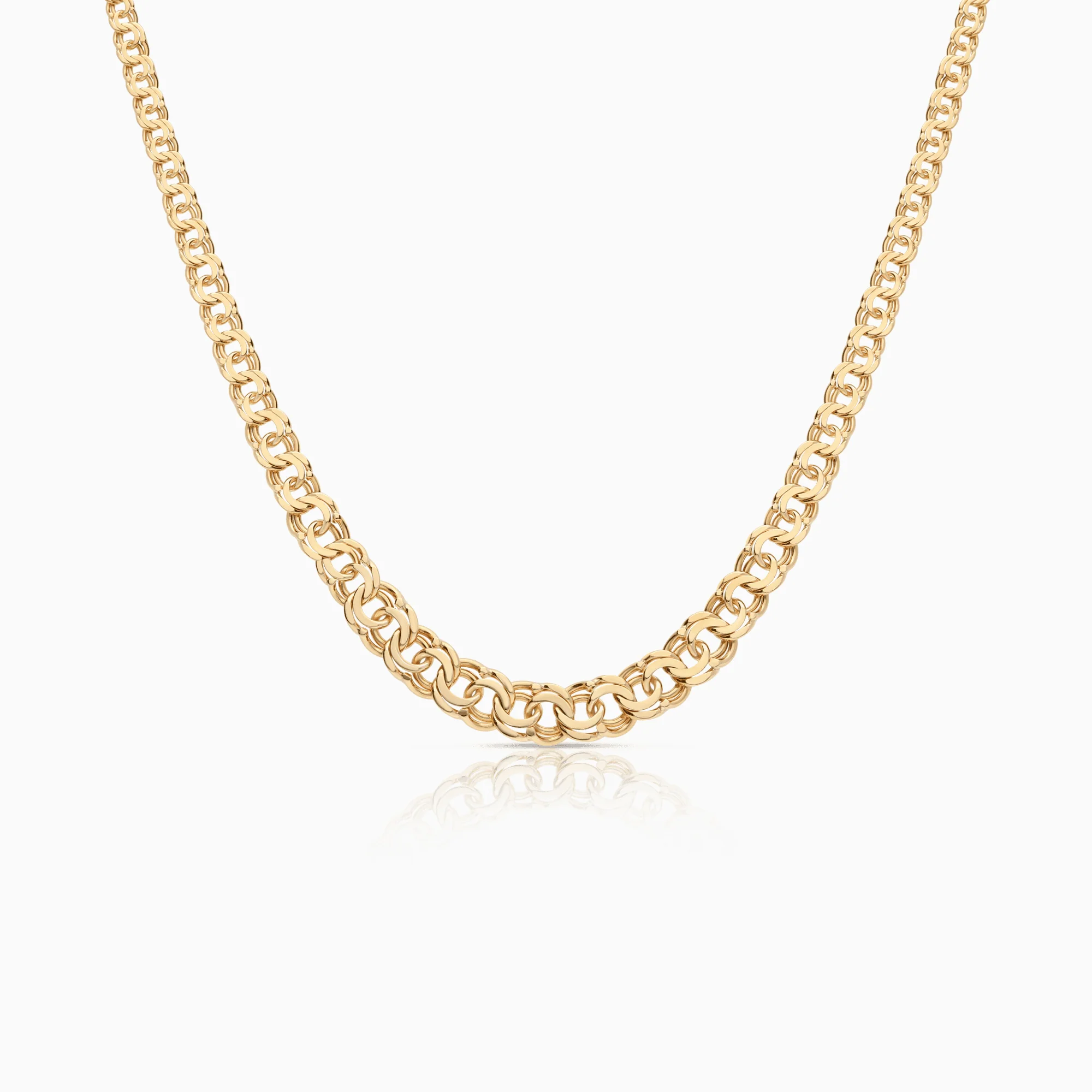 Bismarck necklace 18.30g 18K gold