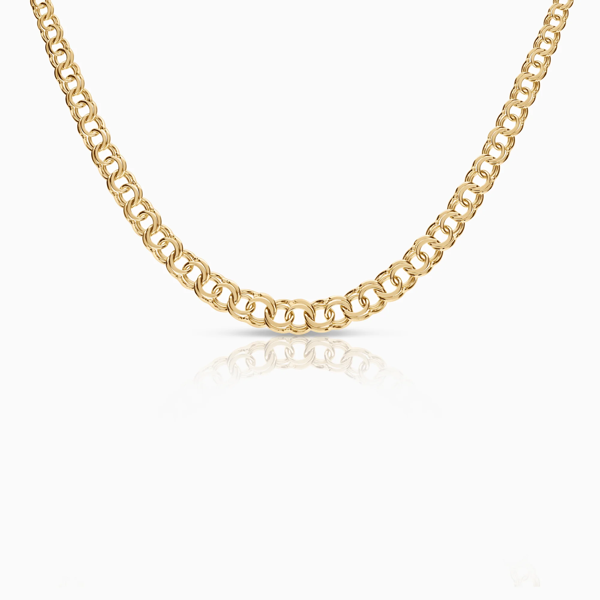 Bismarck necklace 18.44g 18K gold