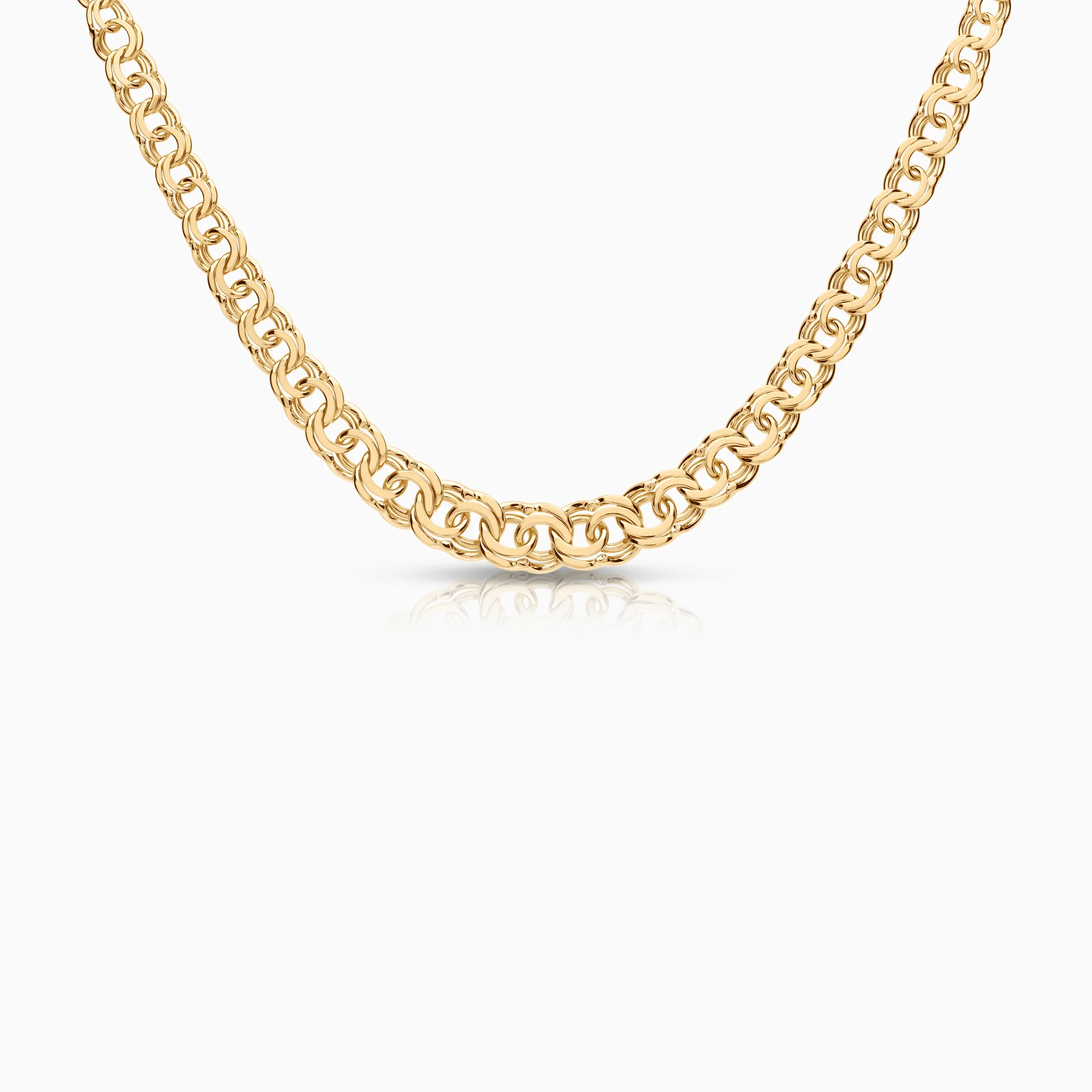 Bismarck necklace 19.19g 18K gold