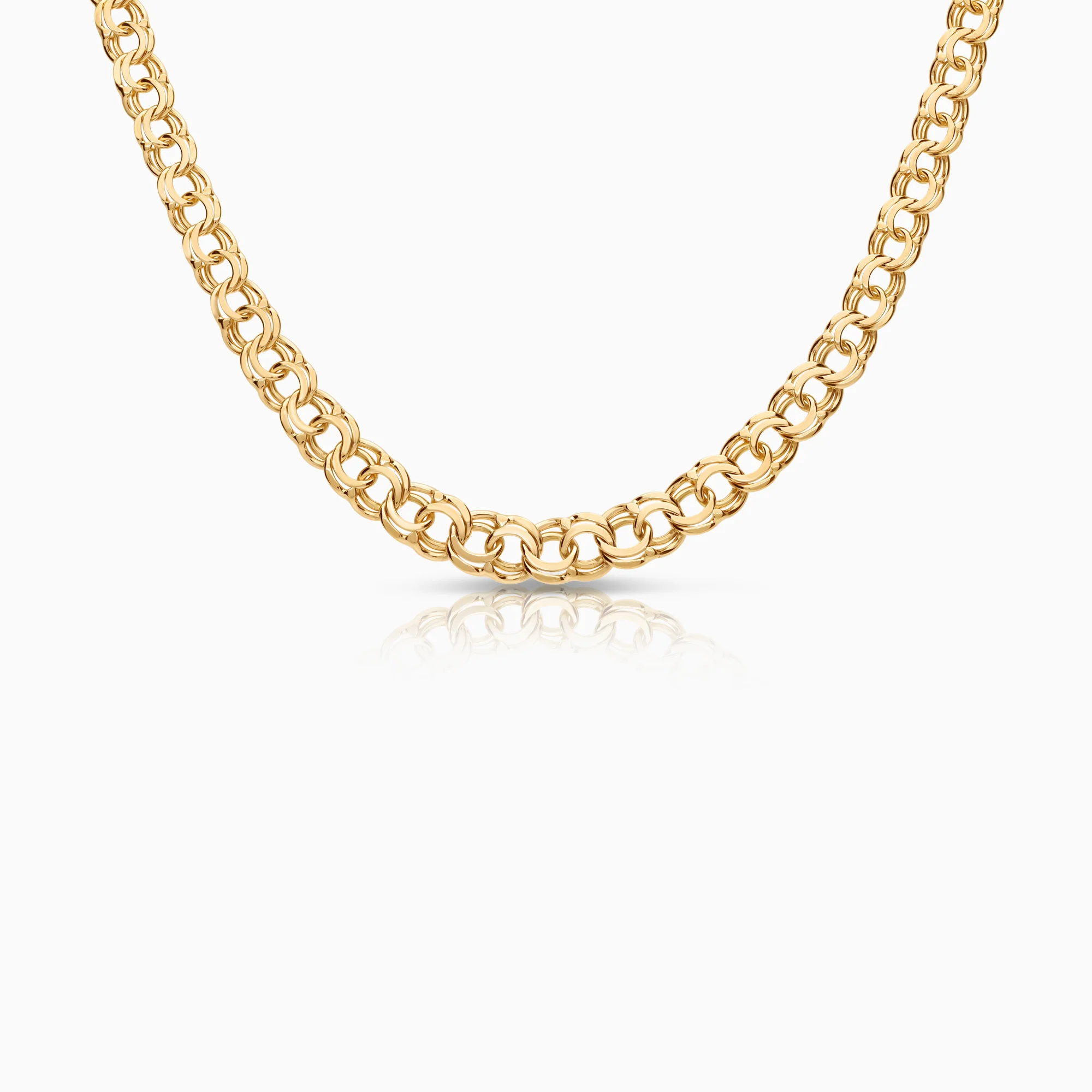 Bismarck necklace 19.31g 18K gold