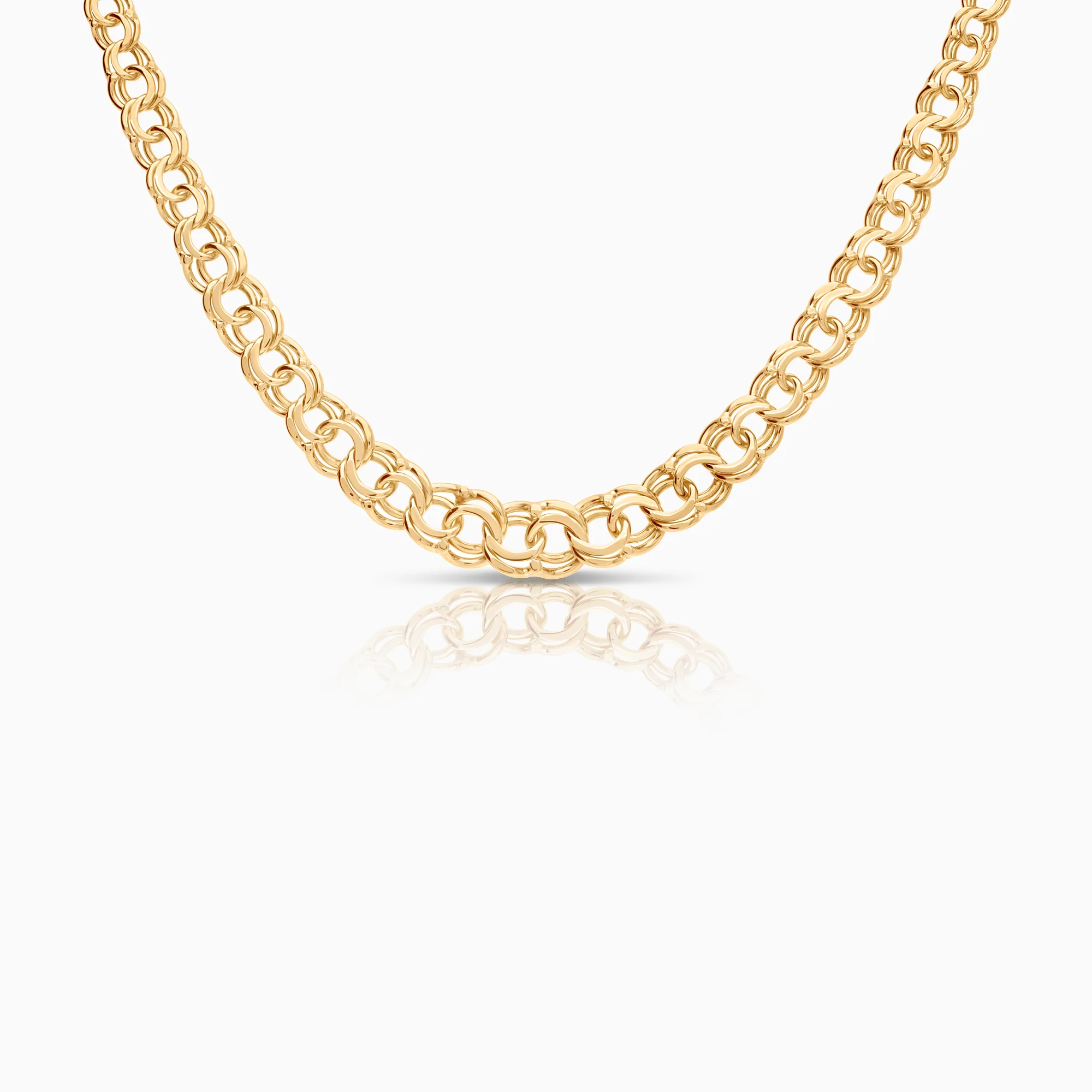 Bismarck necklace 19.67g 18K gold