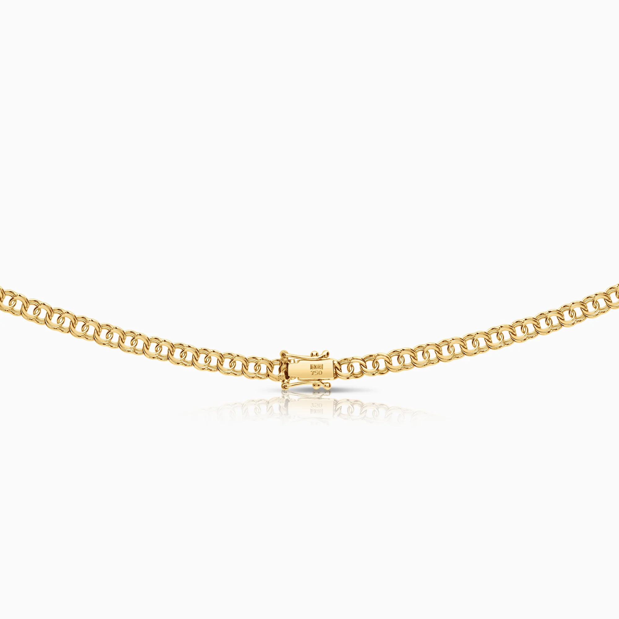 Bismarck necklace 19.19g 18K gold - Image 2