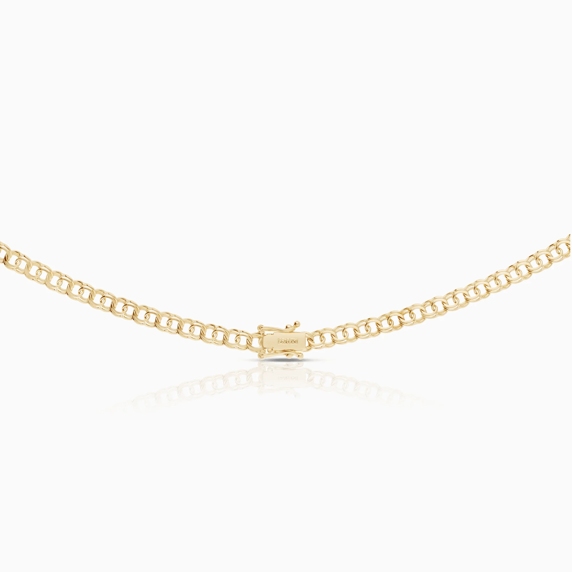 Bismarck necklace 19.30g 18K gold - Image 2