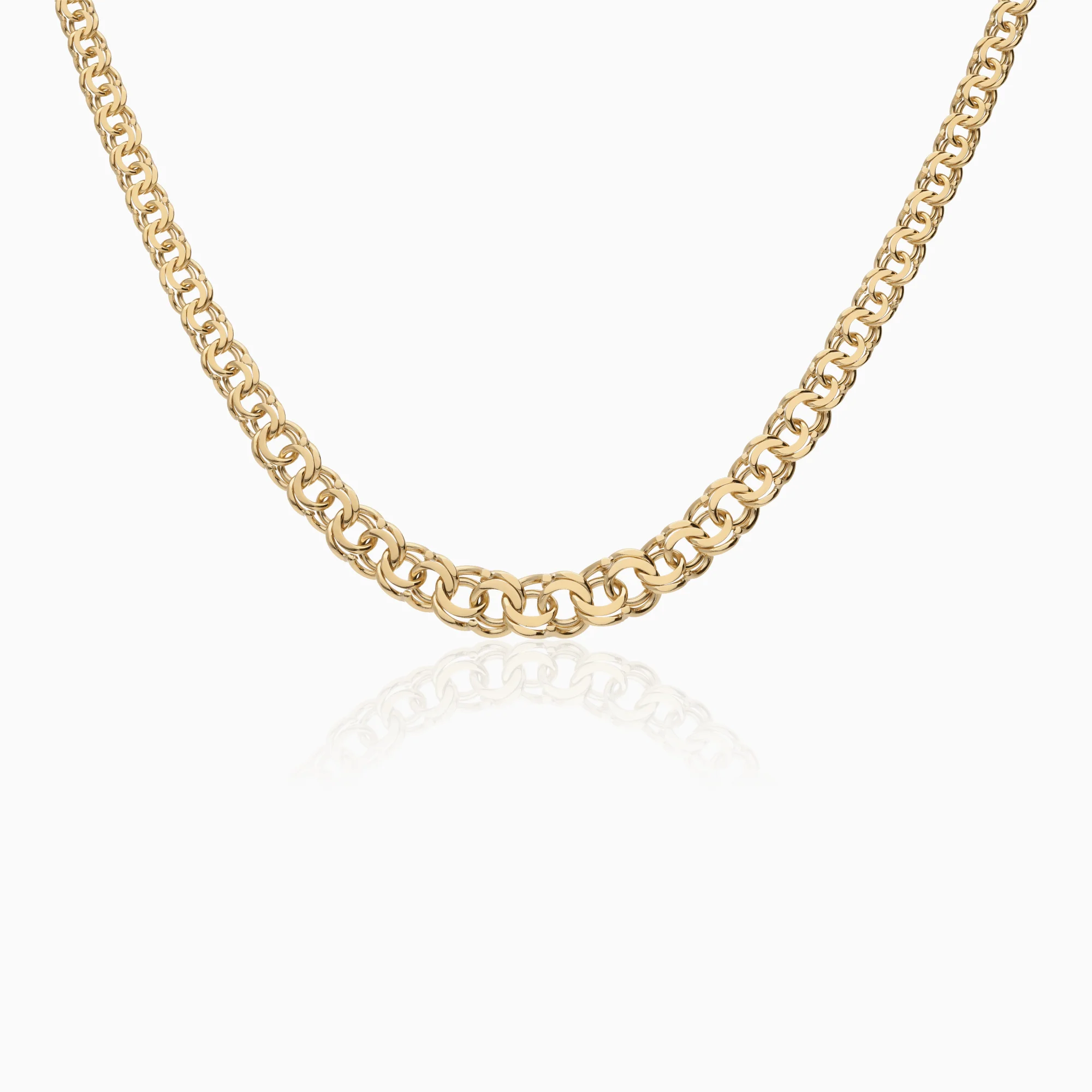 Bismarck Necklace 19.41g 18K Gold