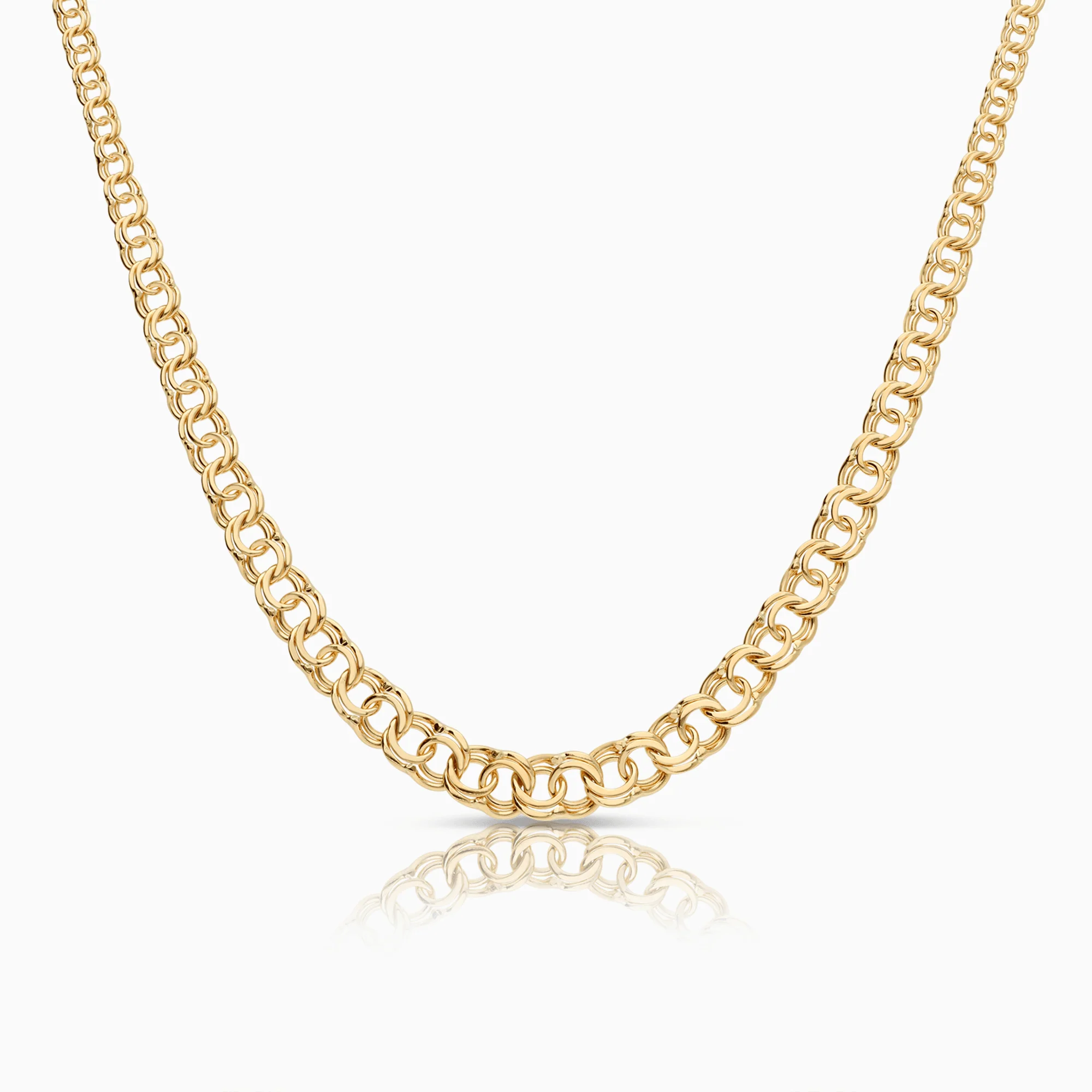 Bismarck necklace 19.42g 18K gold