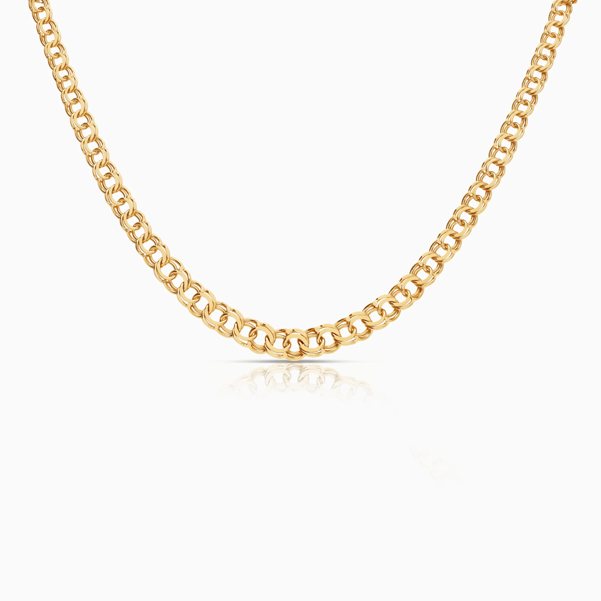Bismarck necklace 19.67g 18K gold