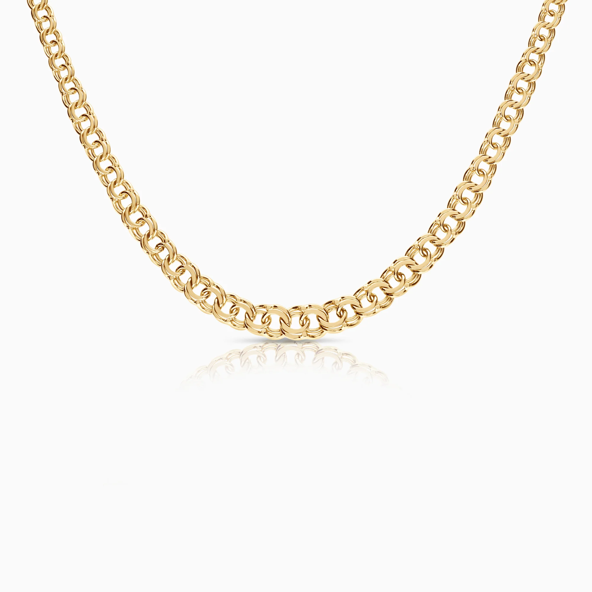Bismarck necklace 19.80g 18K gold
