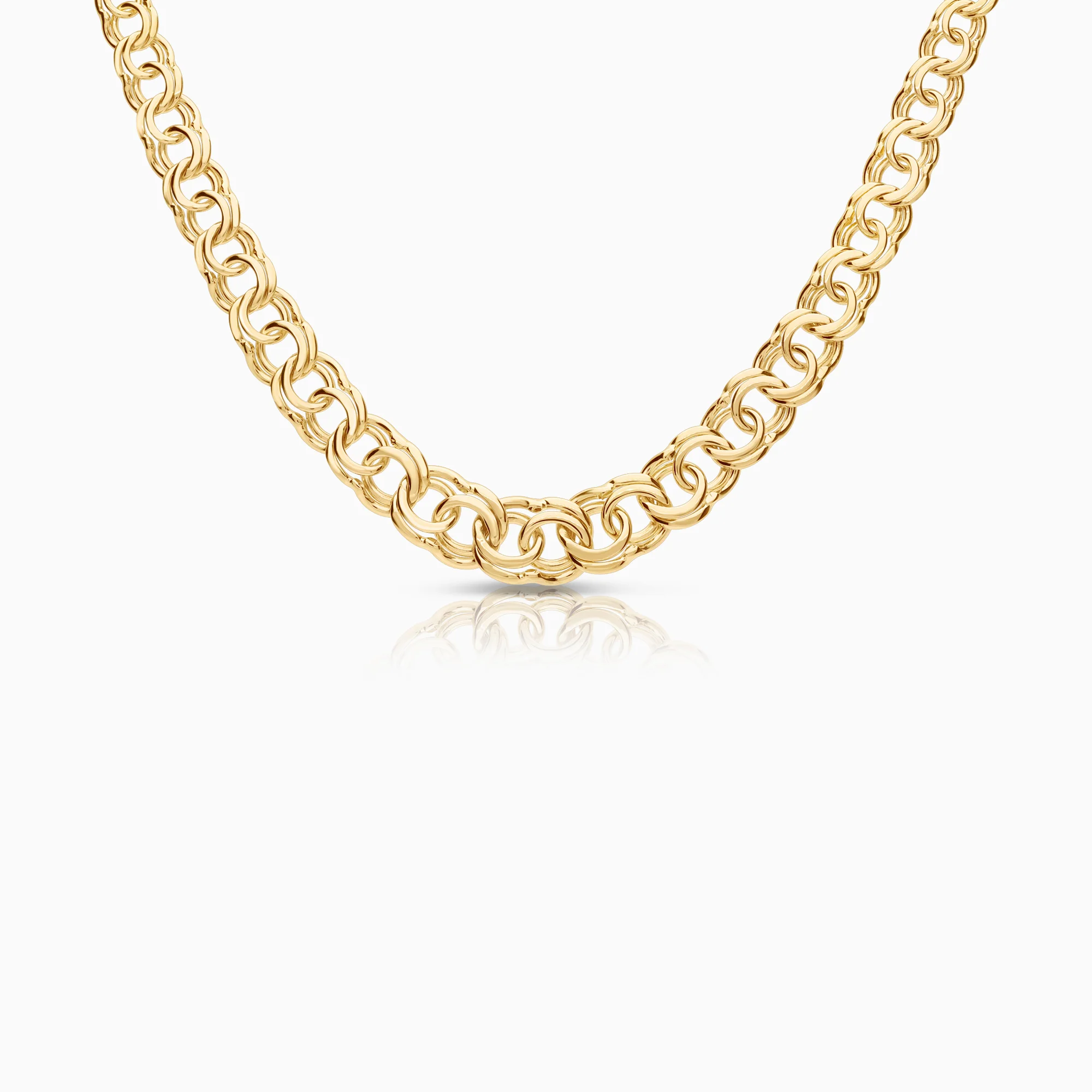 Bismarck necklace 20.49g 18K gold