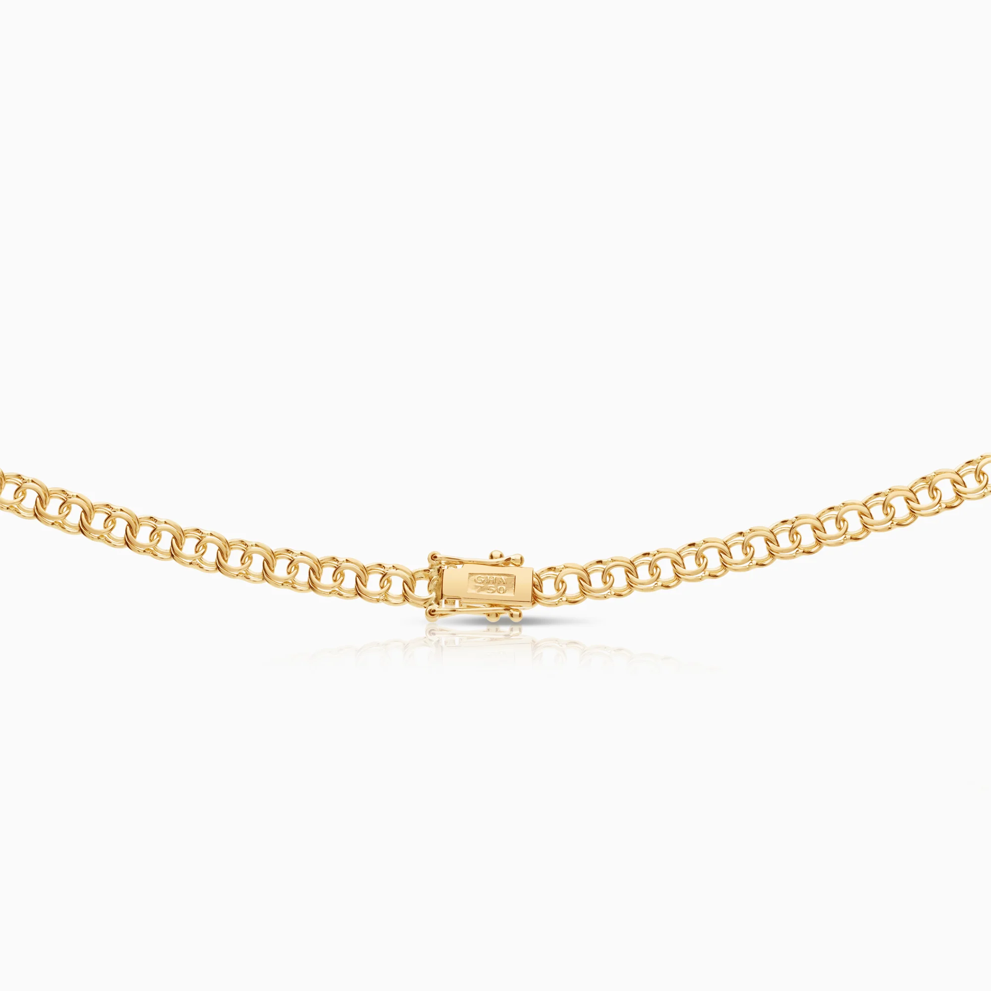 Bismarck necklace 20.49g 18K gold - Image 2