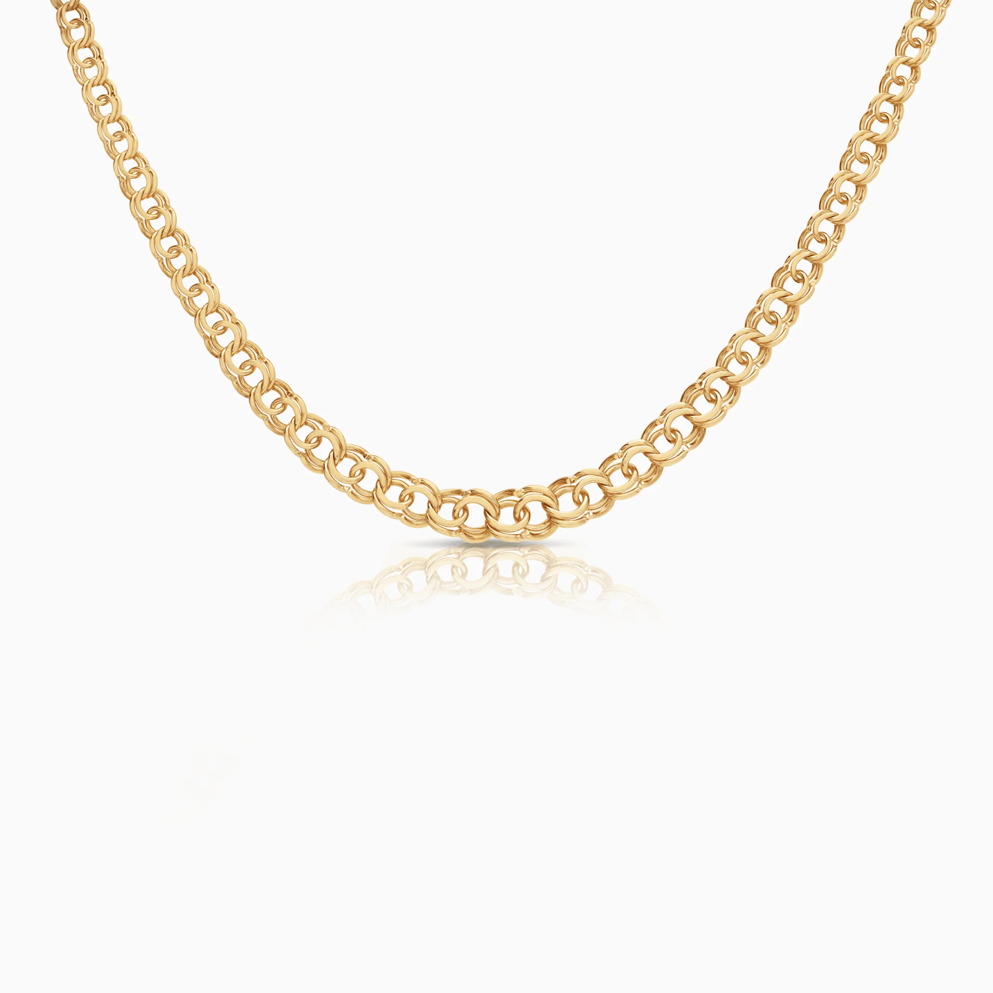 Bismarck necklace 20.30g 18K gold