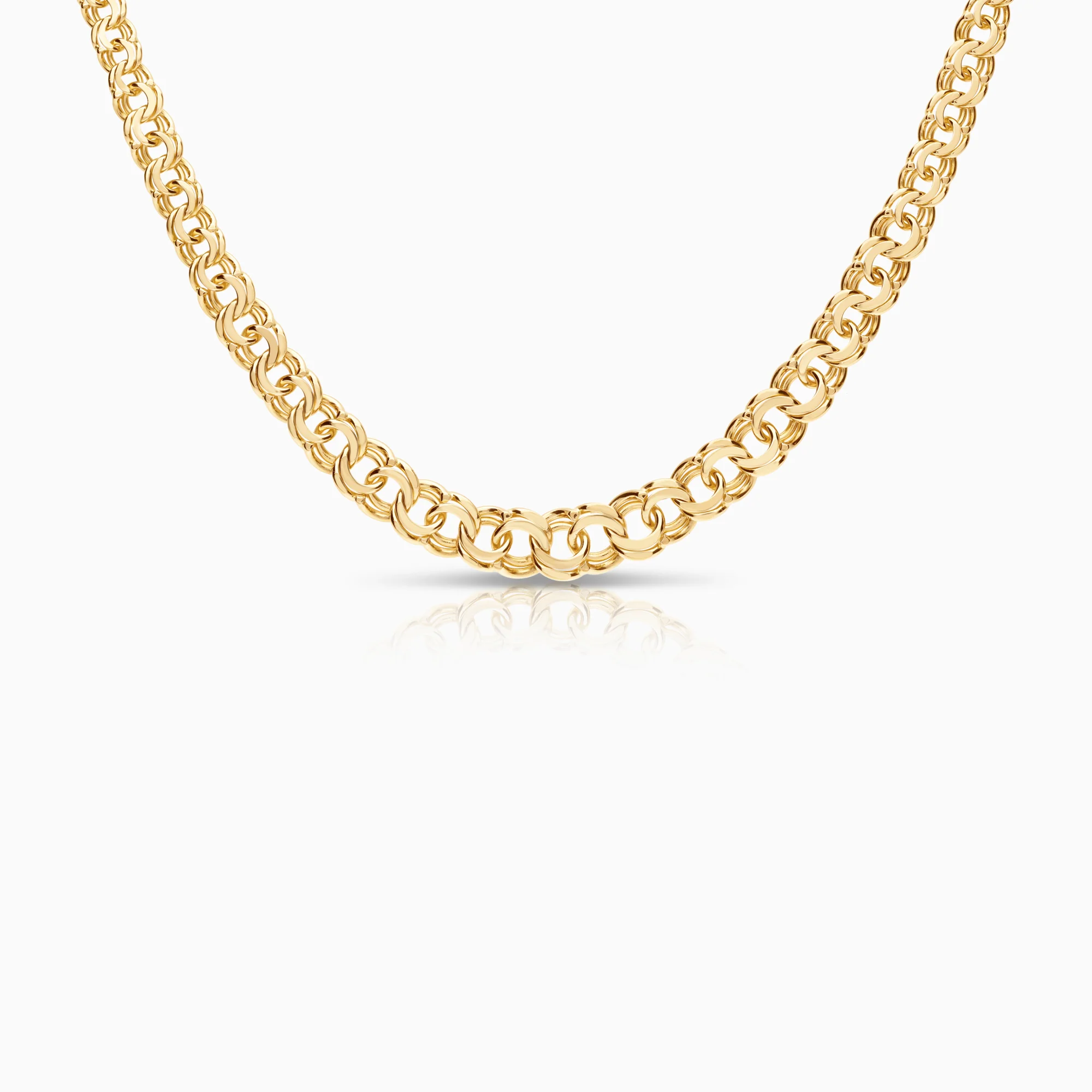 Bismarck necklace 21.36g 18K gold