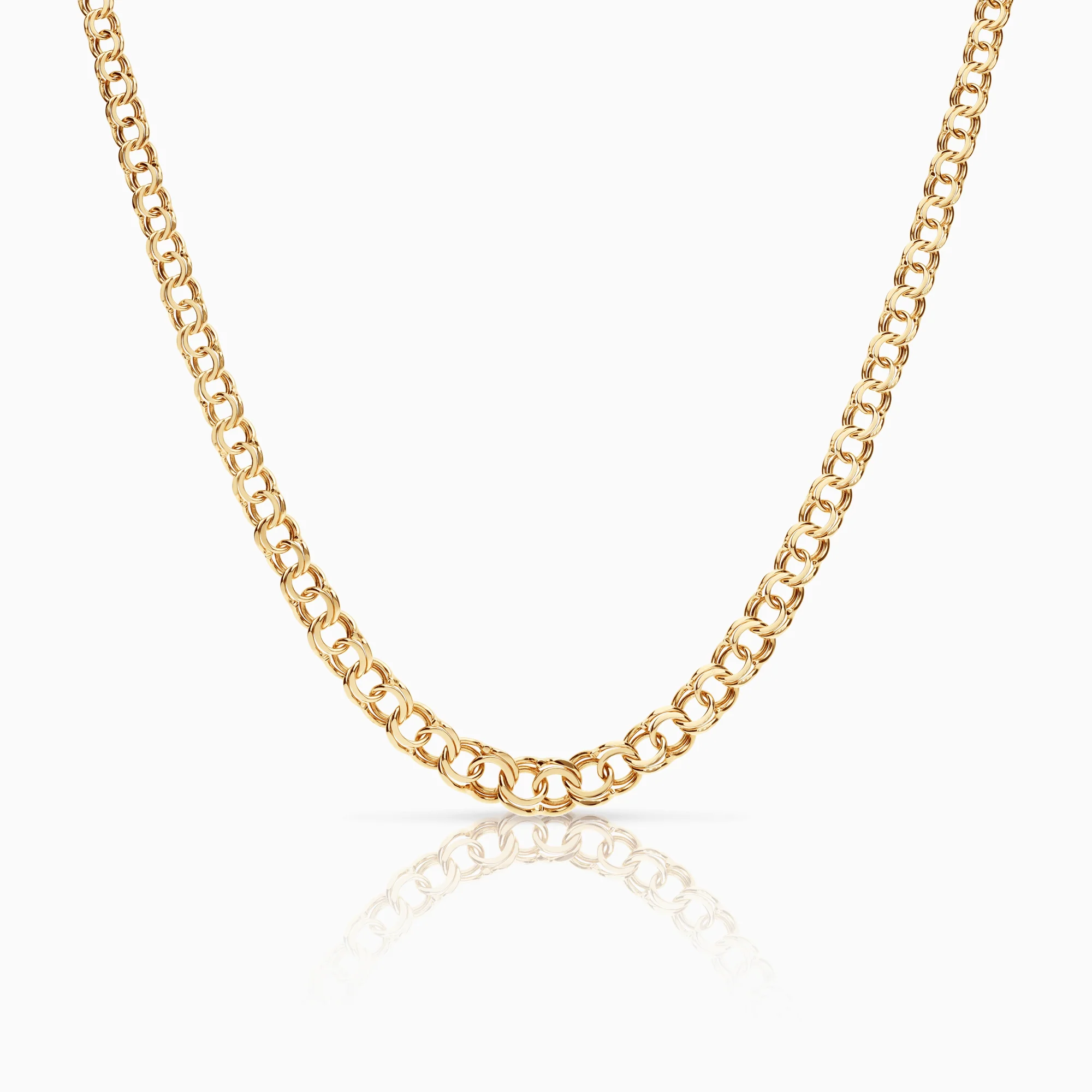 Bismarck necklace 21.20g 18K gold