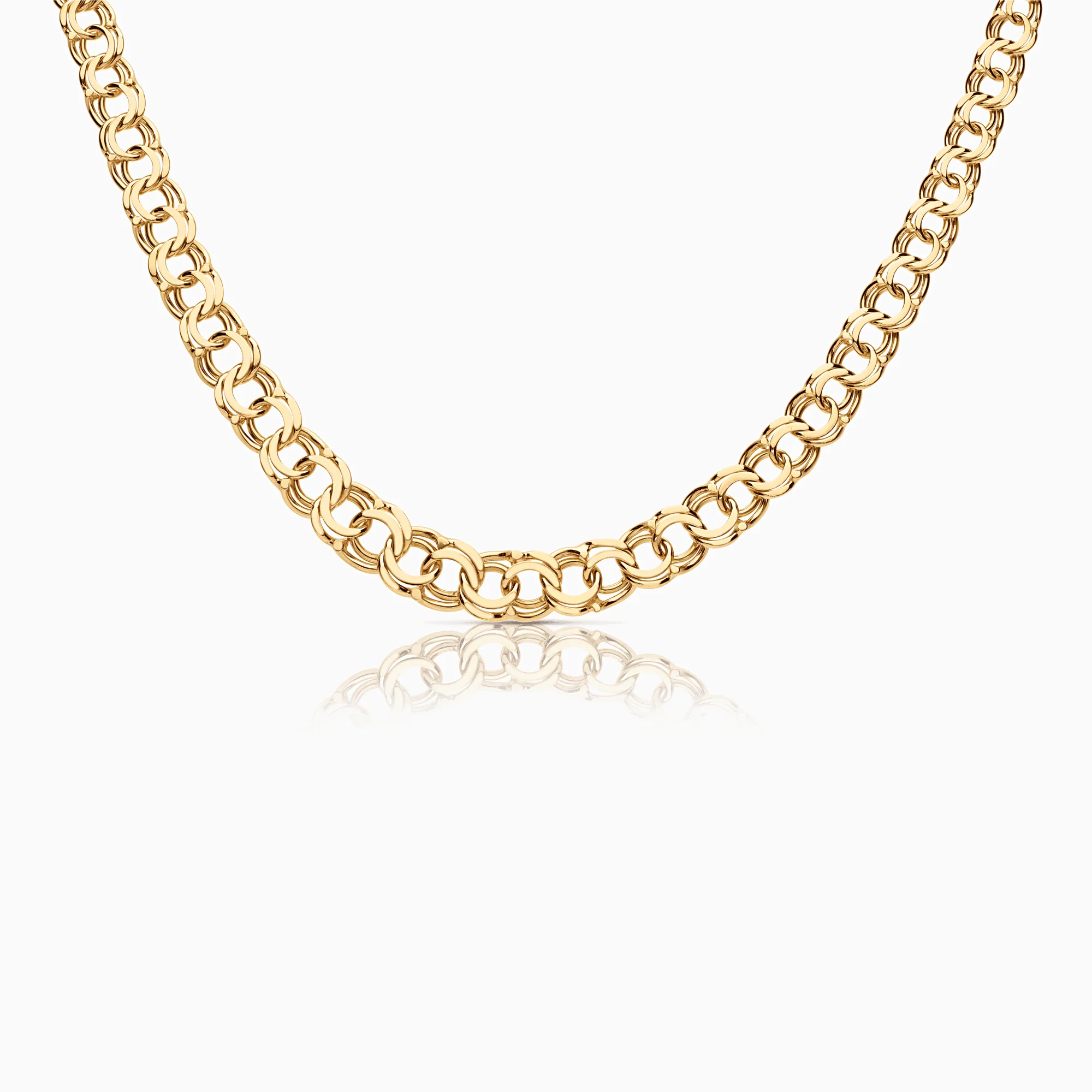 Bismarck necklace 21.23g 18K gold