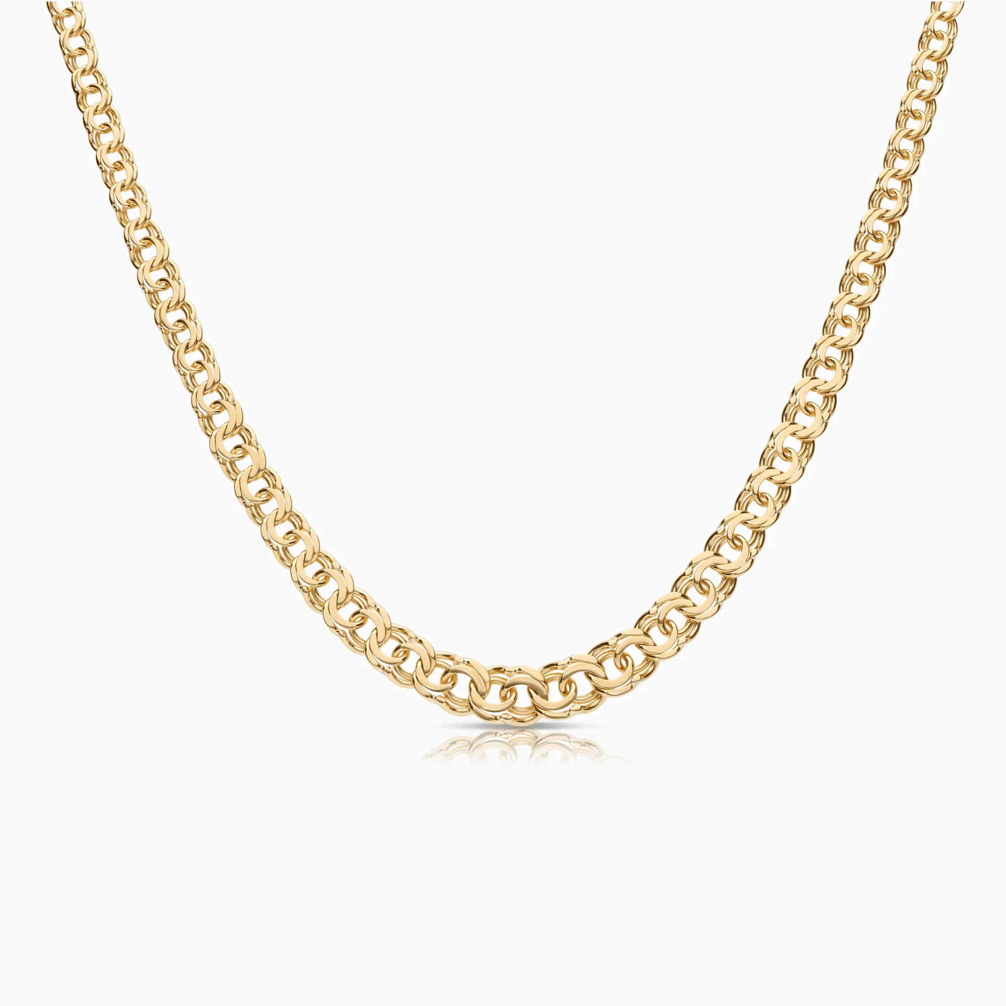 Bismarck necklace 21.32g 18K gold