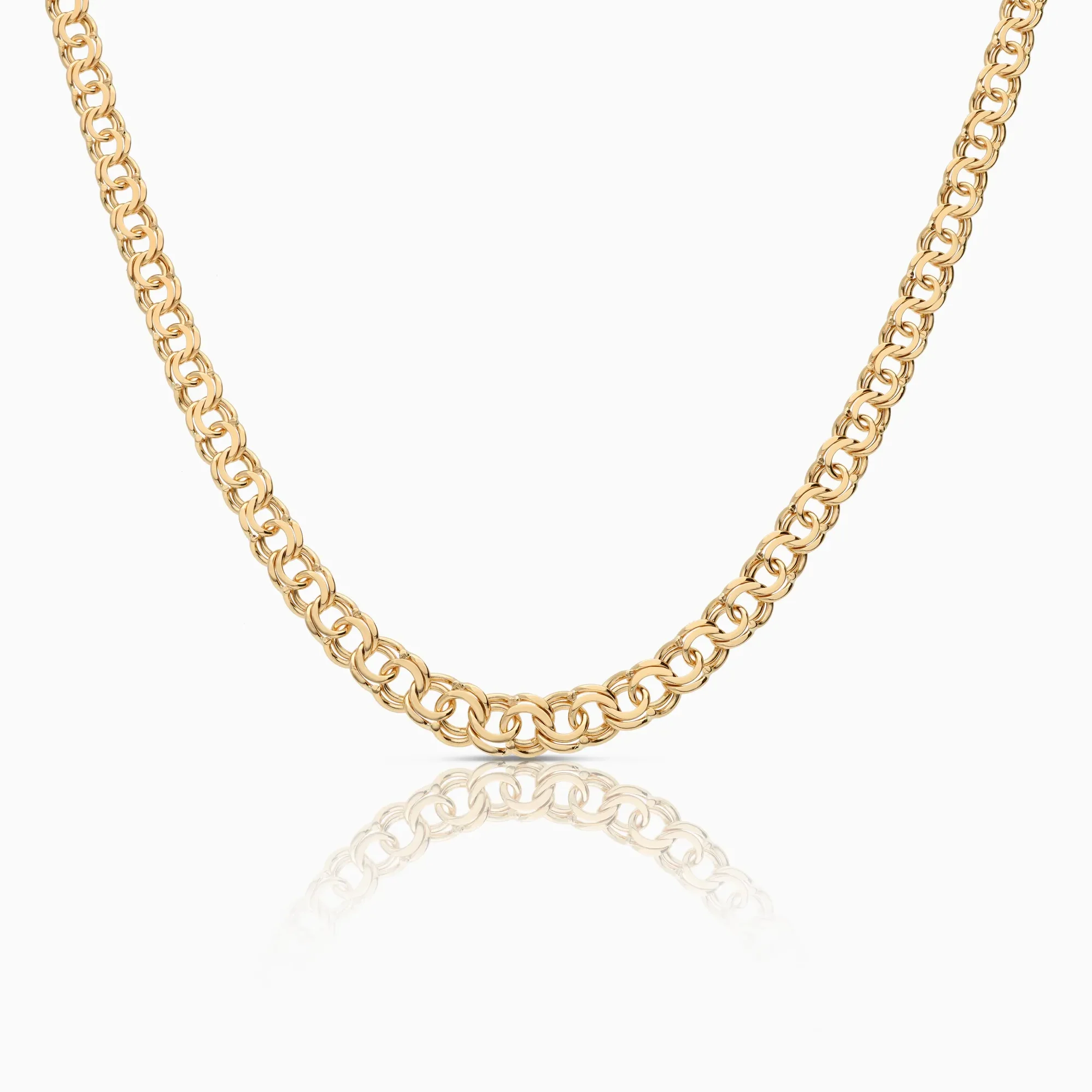 Bismarck necklace 22.12g 18K gold