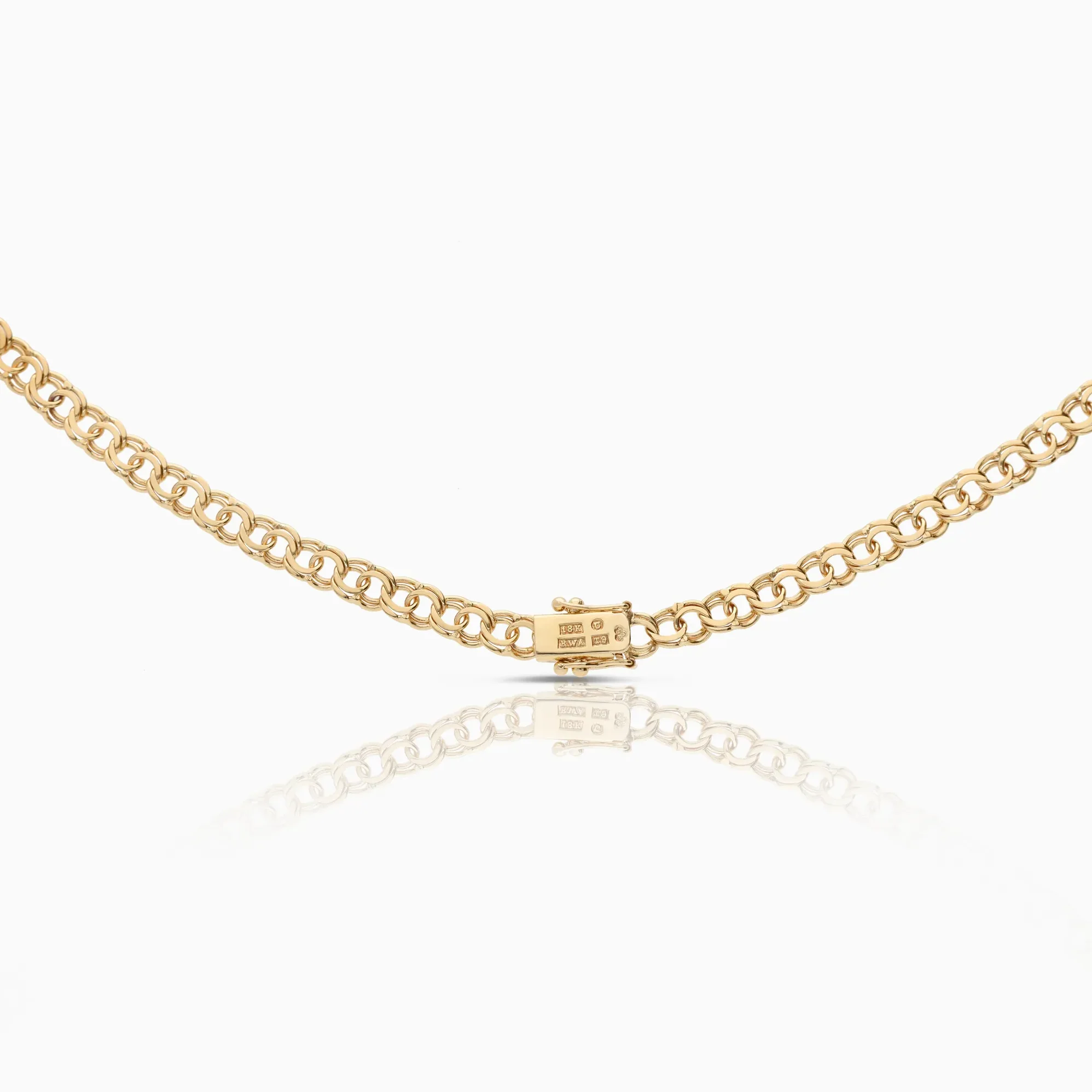 Bismarck necklace 22.12g 18K gold - Image 2
