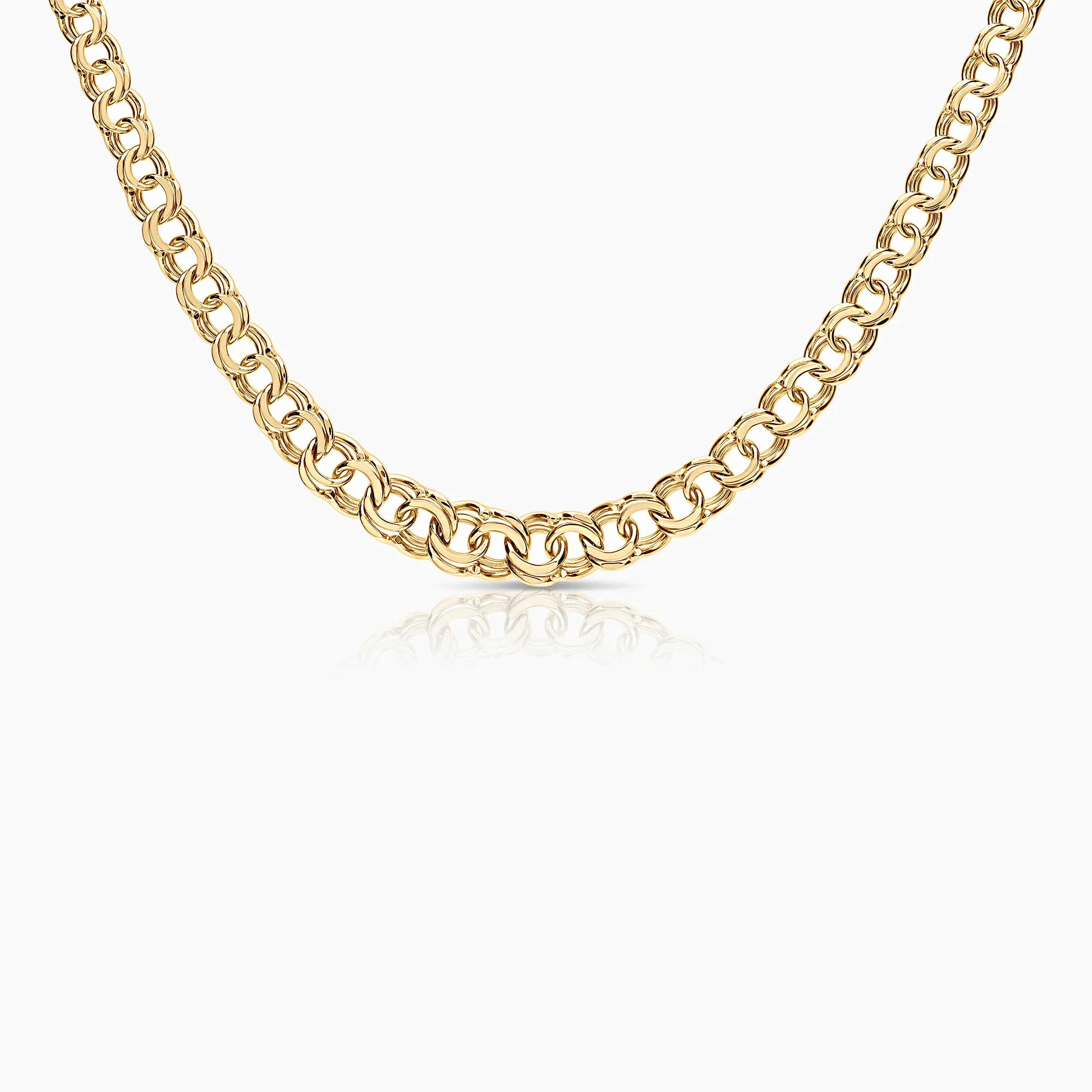 Bismarck necklace 23.60g 18K gold