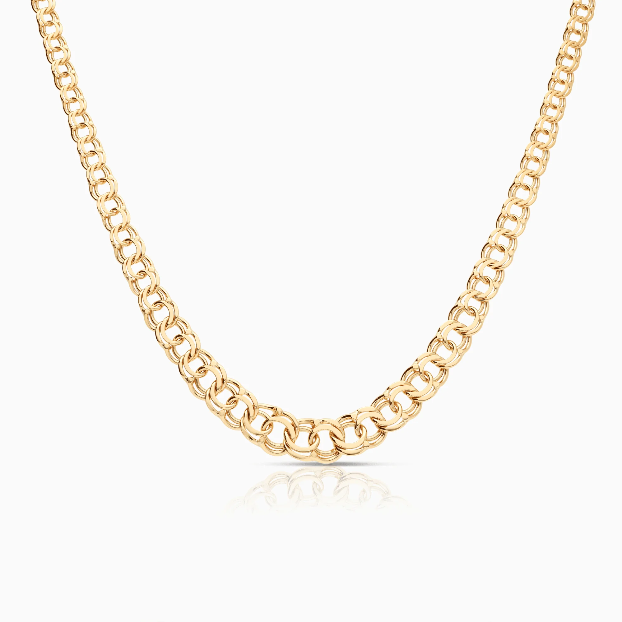 Bismarck necklace 23.98g 18K gold