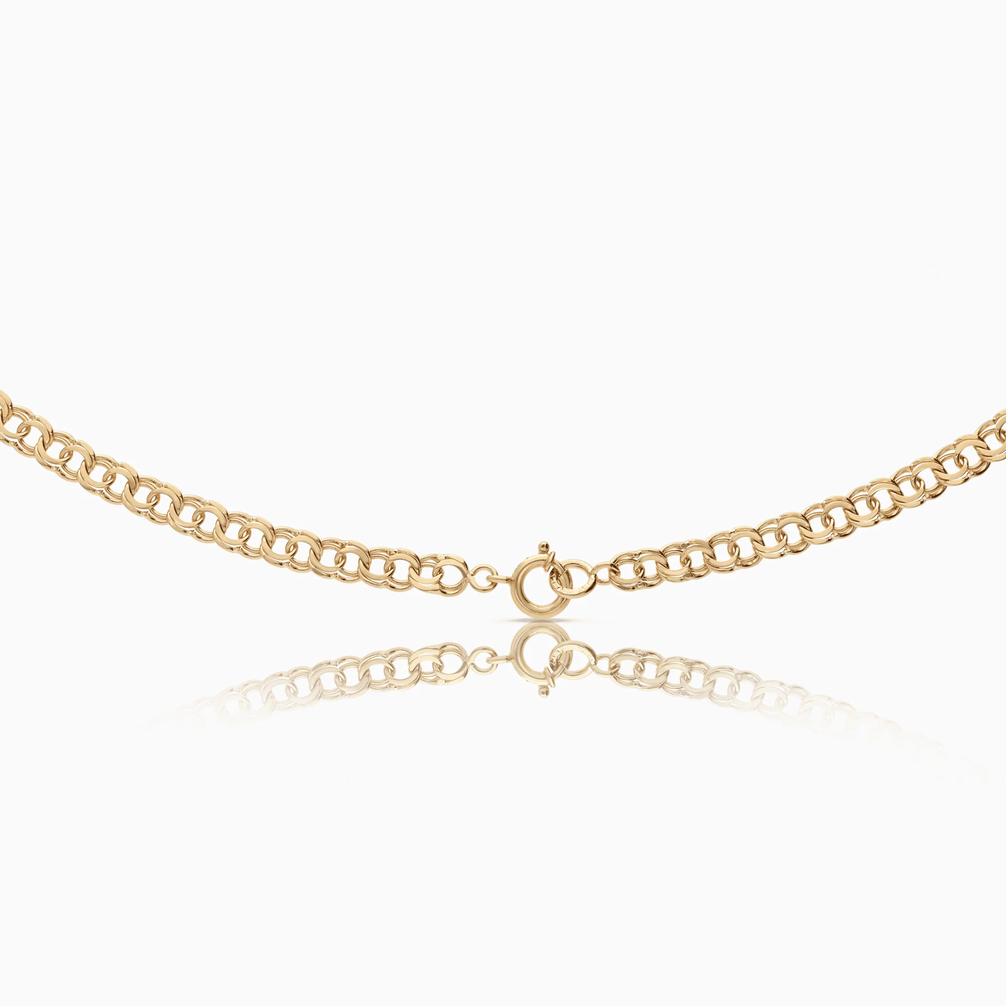Bismarck necklace 24.18g 18K gold - Image 2