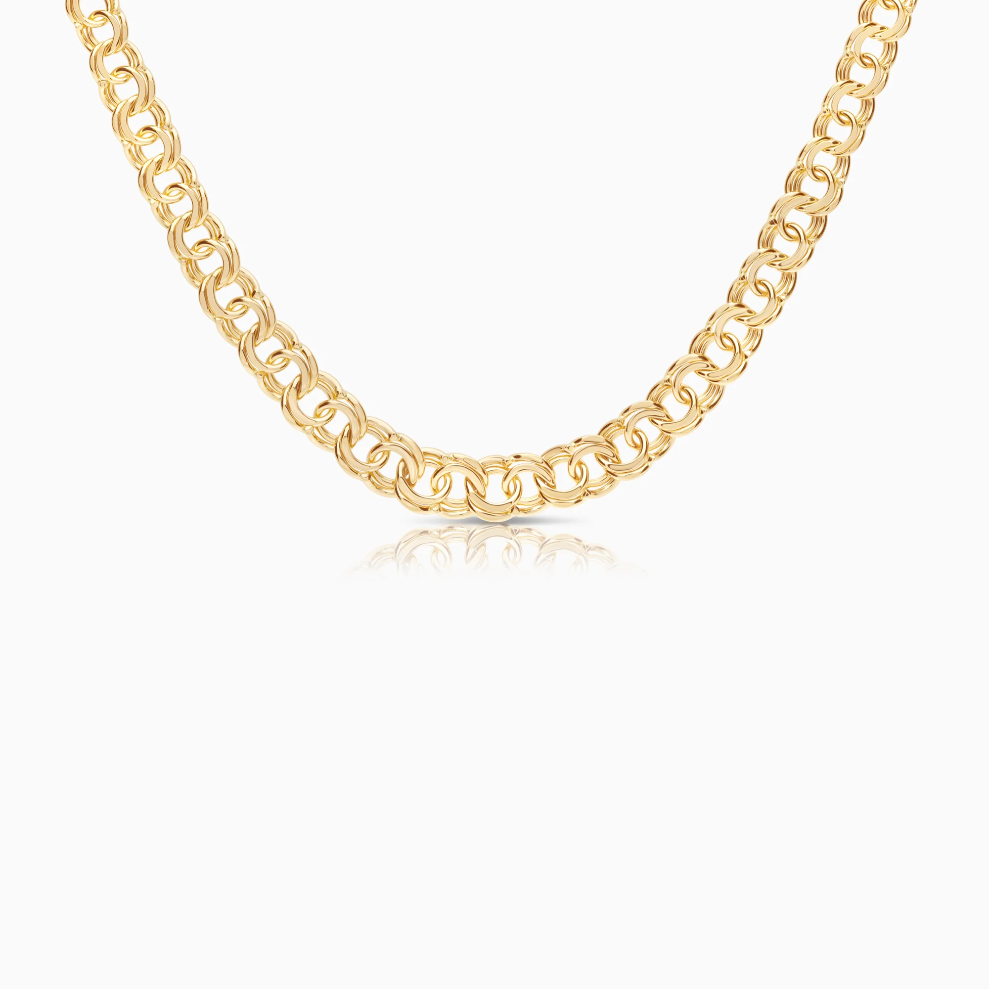 Bismarck necklace 25.24g 18K gold